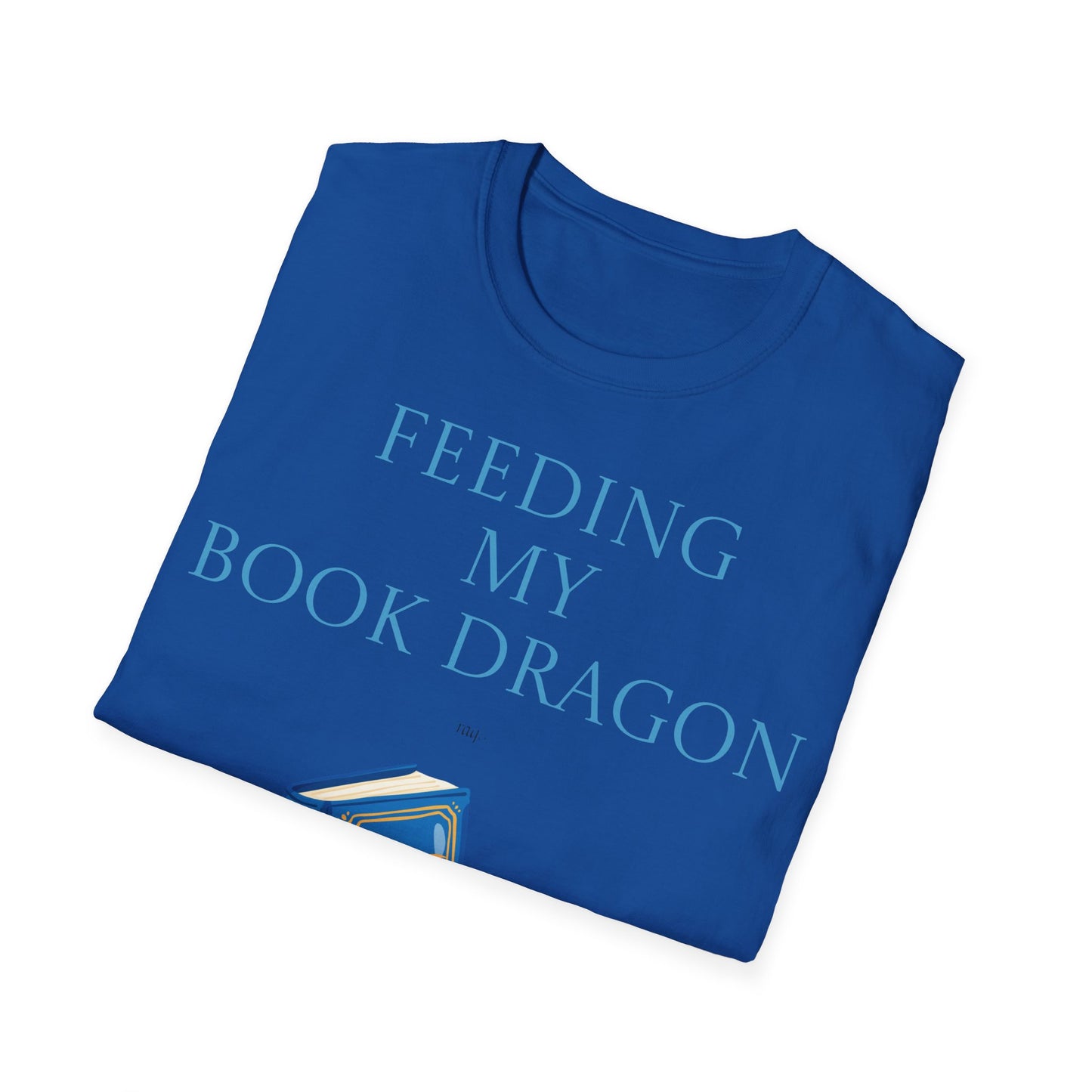 Unisex -Inspired T-Shirt - "Book Dragon" - Perfect for Book Lovers