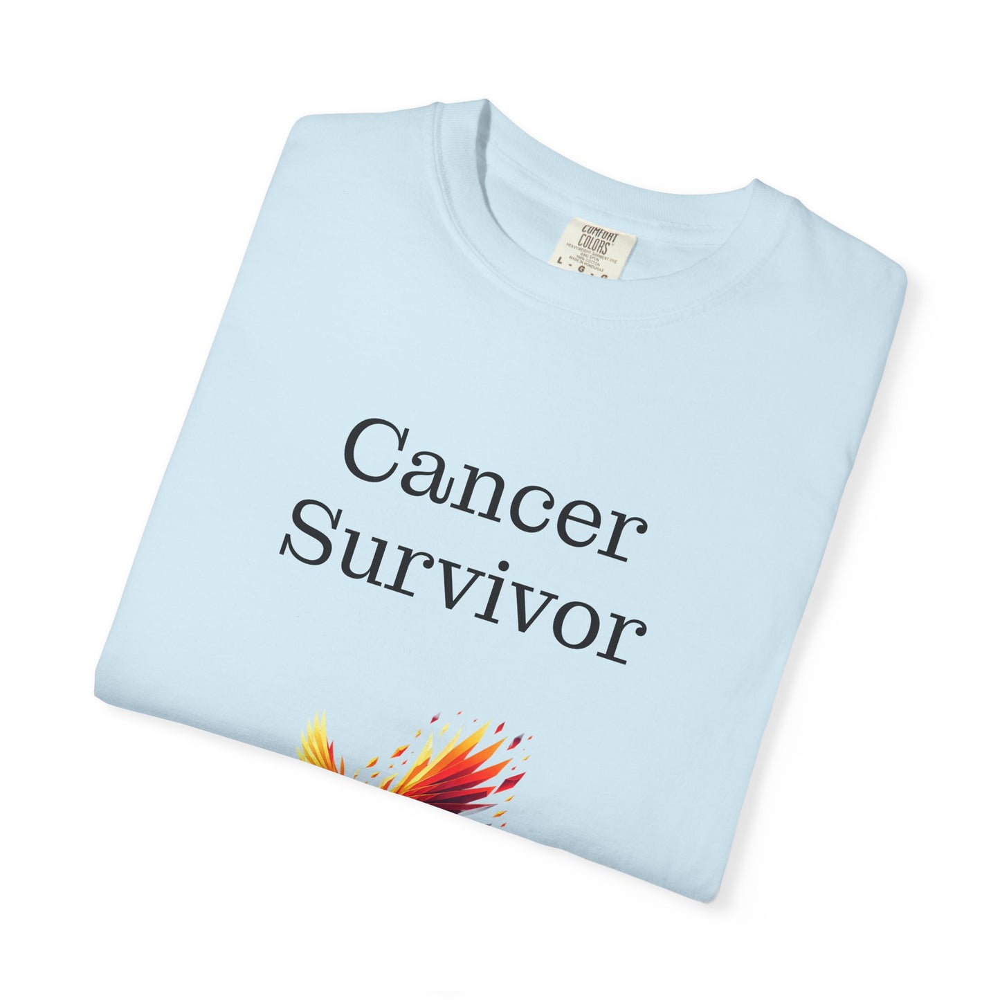 AU - Cancer Survivor Unisex Garment-Dyed T-Shirt - Empowering Supportive Apparel