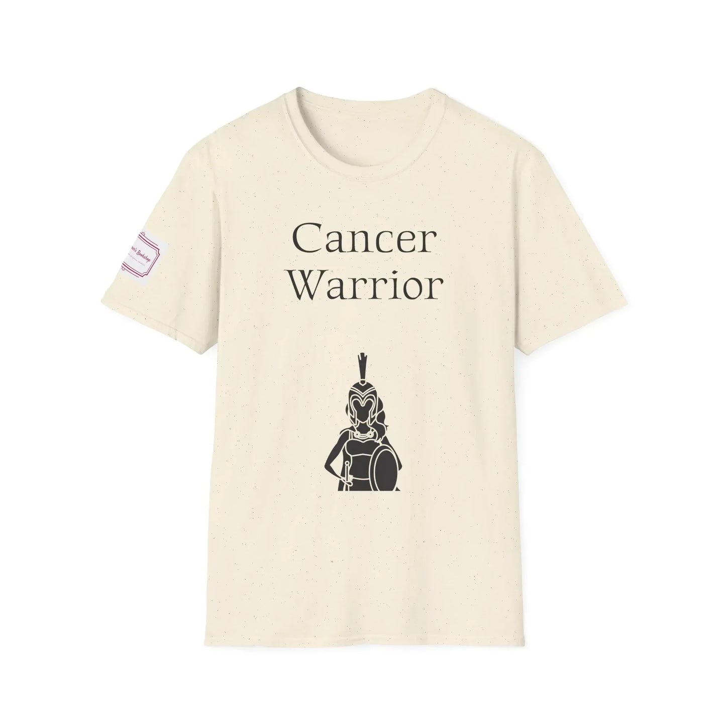 Cancer Warrior Unisex Softstyle T-Shirt - Empowering Graphic Tee for Women's Health Awarenes - The Dreamer's Bookshop.