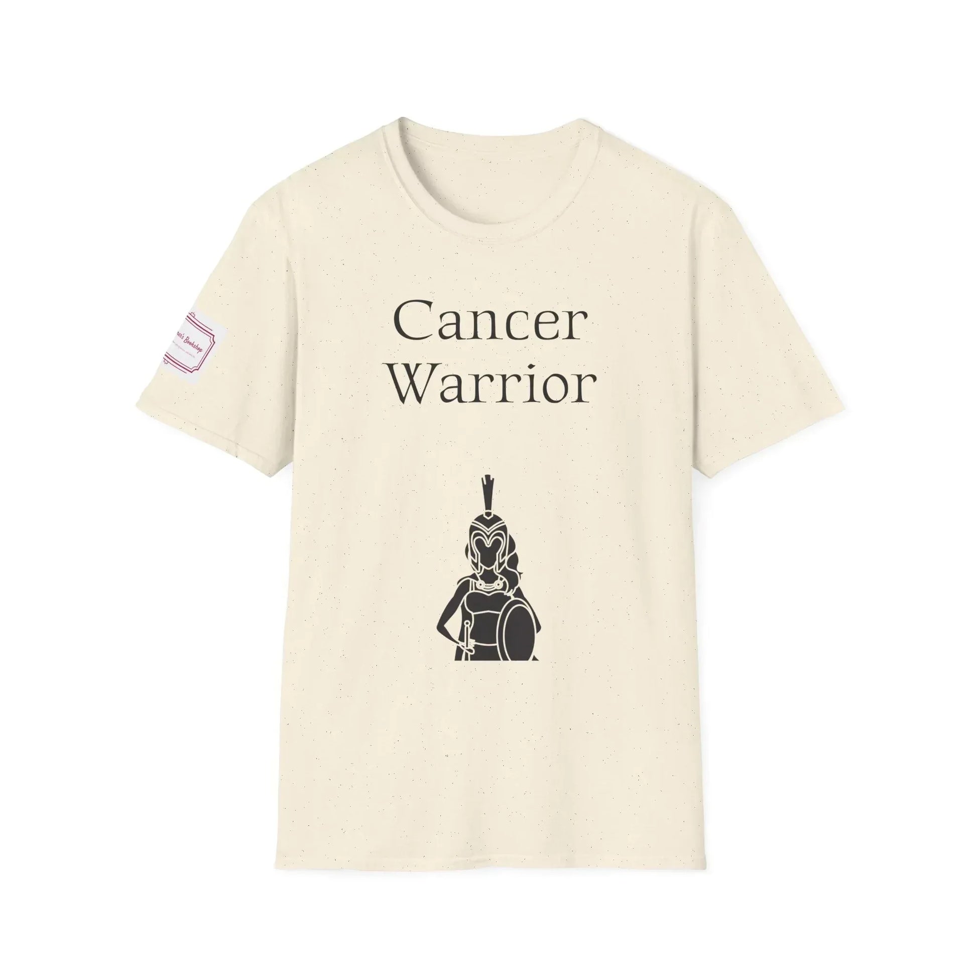 Cancer Warrior Unisex Softstyle T-Shirt - Empowering Graphic Tee for Women's Health Awarenes - The Dreamer's Bookshop.