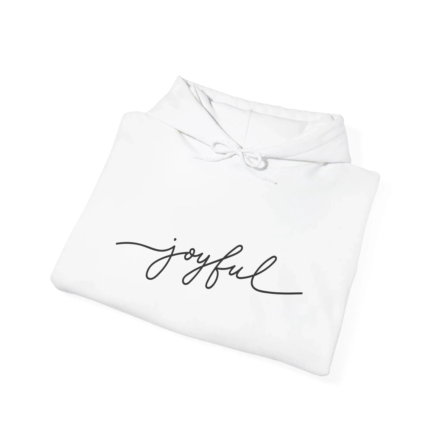 Christmas Joyful Unisex Hooded Sweatshirt - Cozy Literary Apparel - The Dreamer's Bookshop.