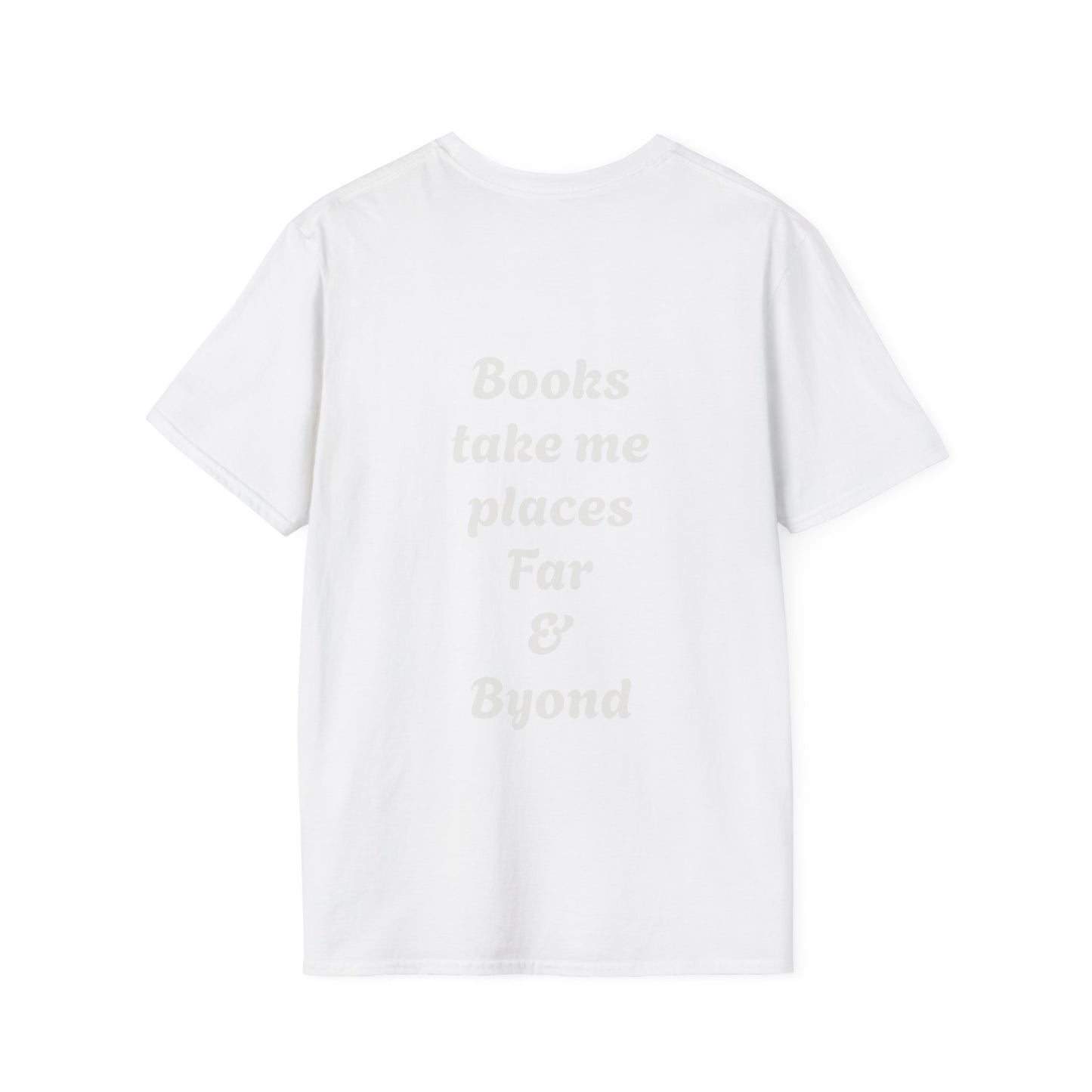 Unisex Travel-Inspired T-Shirt - "Whimsical Wordsmith" - Perfect for Book Lovers