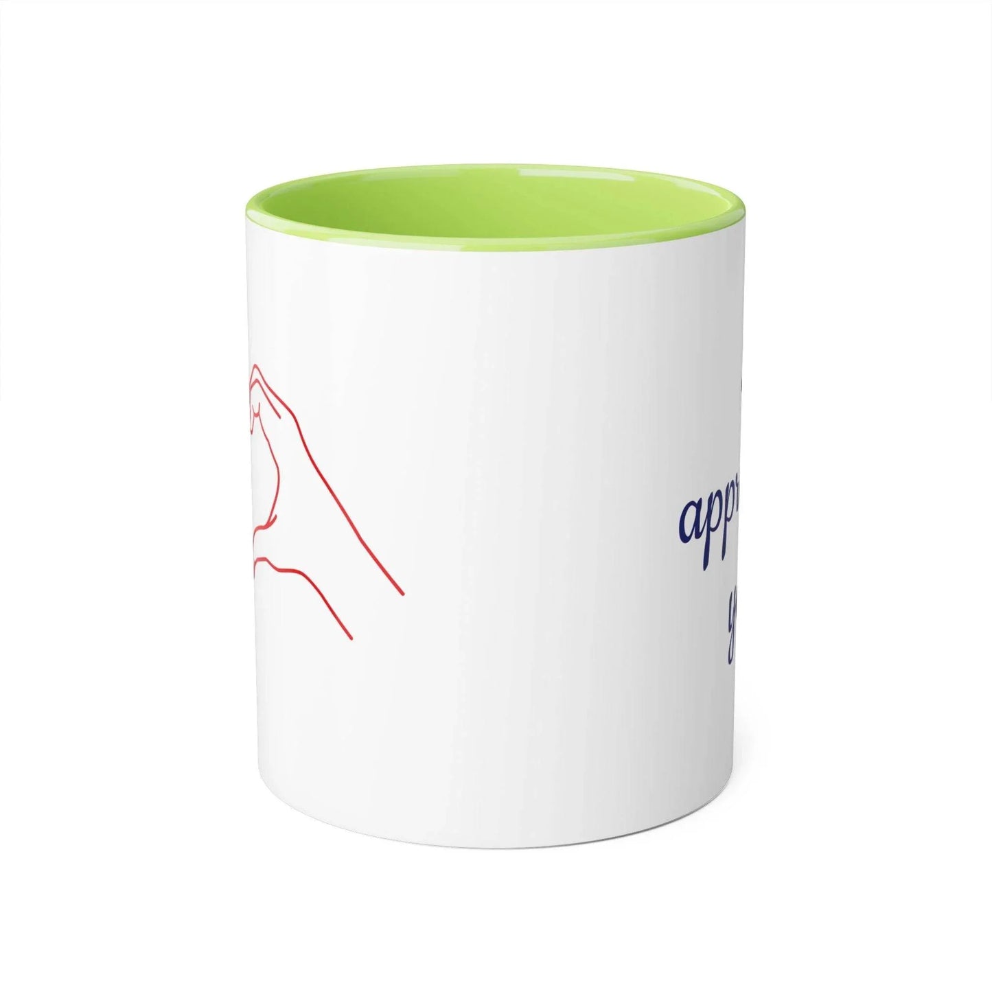 I Appreciate You Mug - 11oz Coffee Cup for Someone Important - The Dreamer's Bookshop.