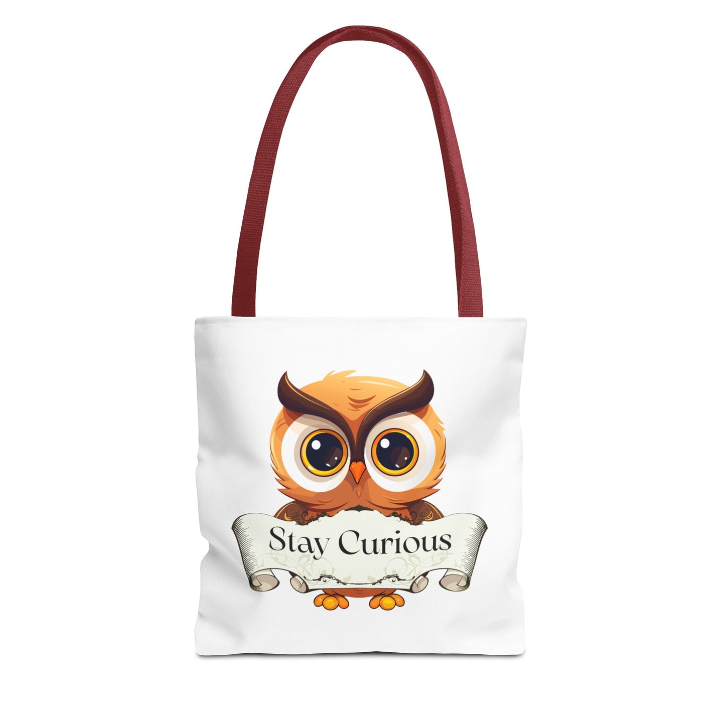 Literary Tote Bag - Stay Curous - The Dreamer's Bookshop Designs