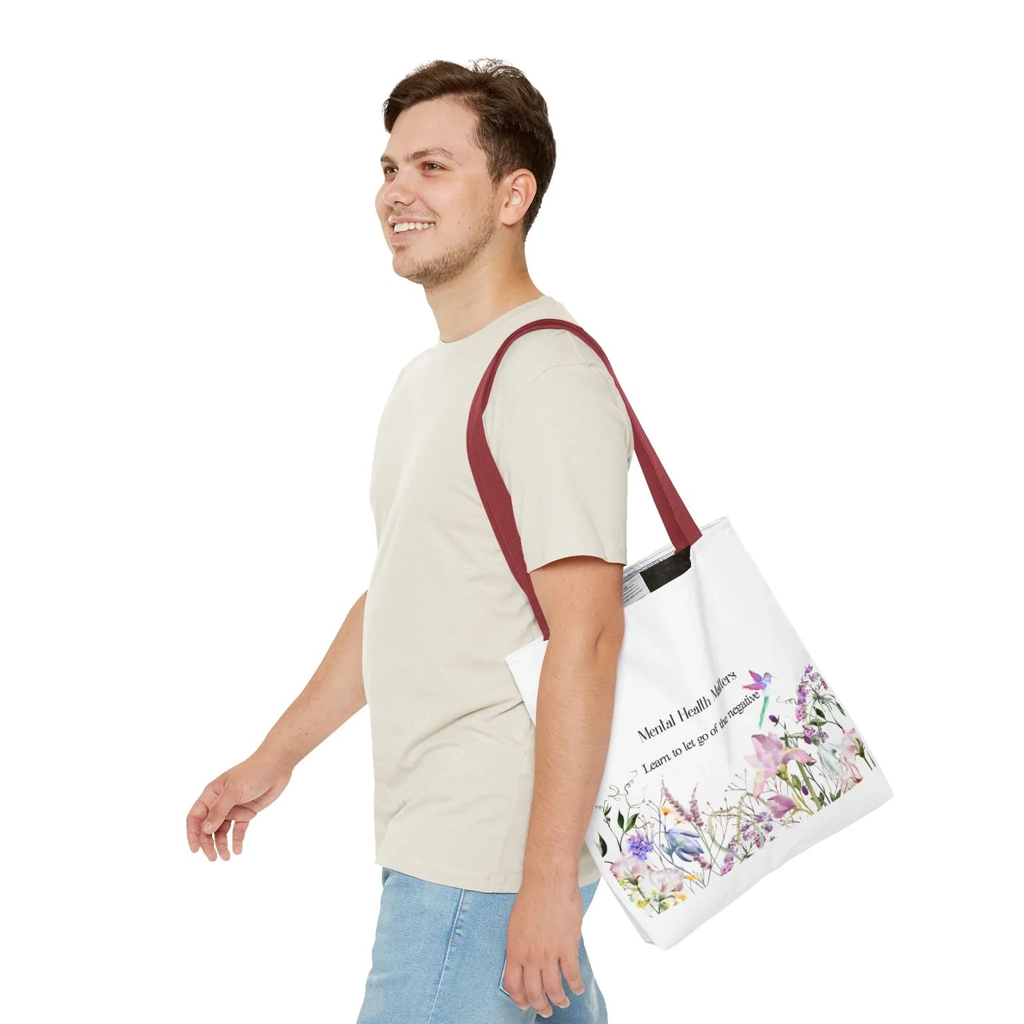The Dreamer's Bookshop - Literary Tote Bag – Mental Health "Let Go" - The Dreamer's Bookshop.