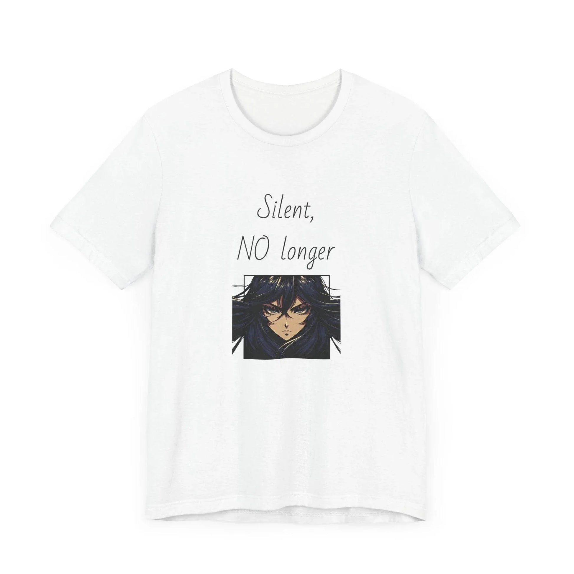 Silent, NO longer Inspirational T-Shirt | Unisex Short Sleeve Tee - The Dreamer's Bookshop.