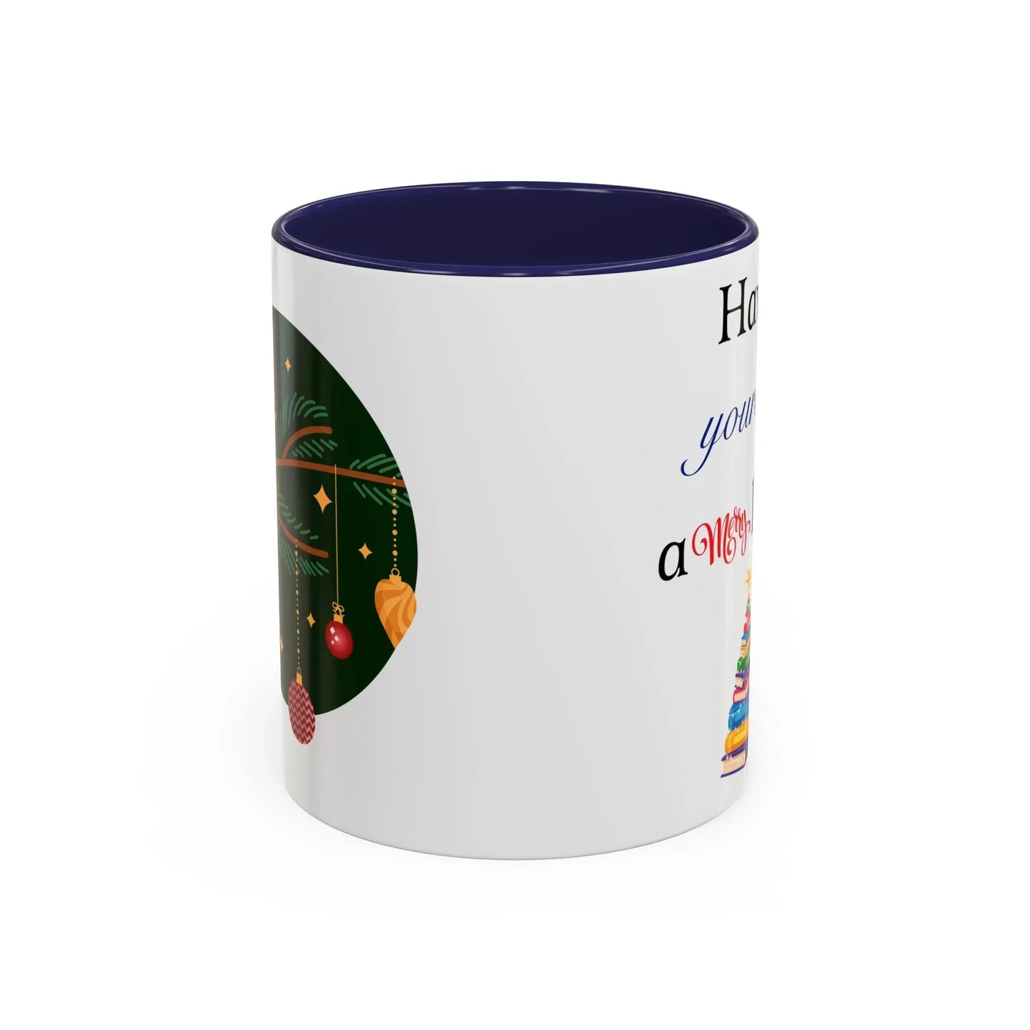 A Merry Little Bookmas - Coffee Mug - Gift for Book Lovers - The Dreamer's Bookshop.