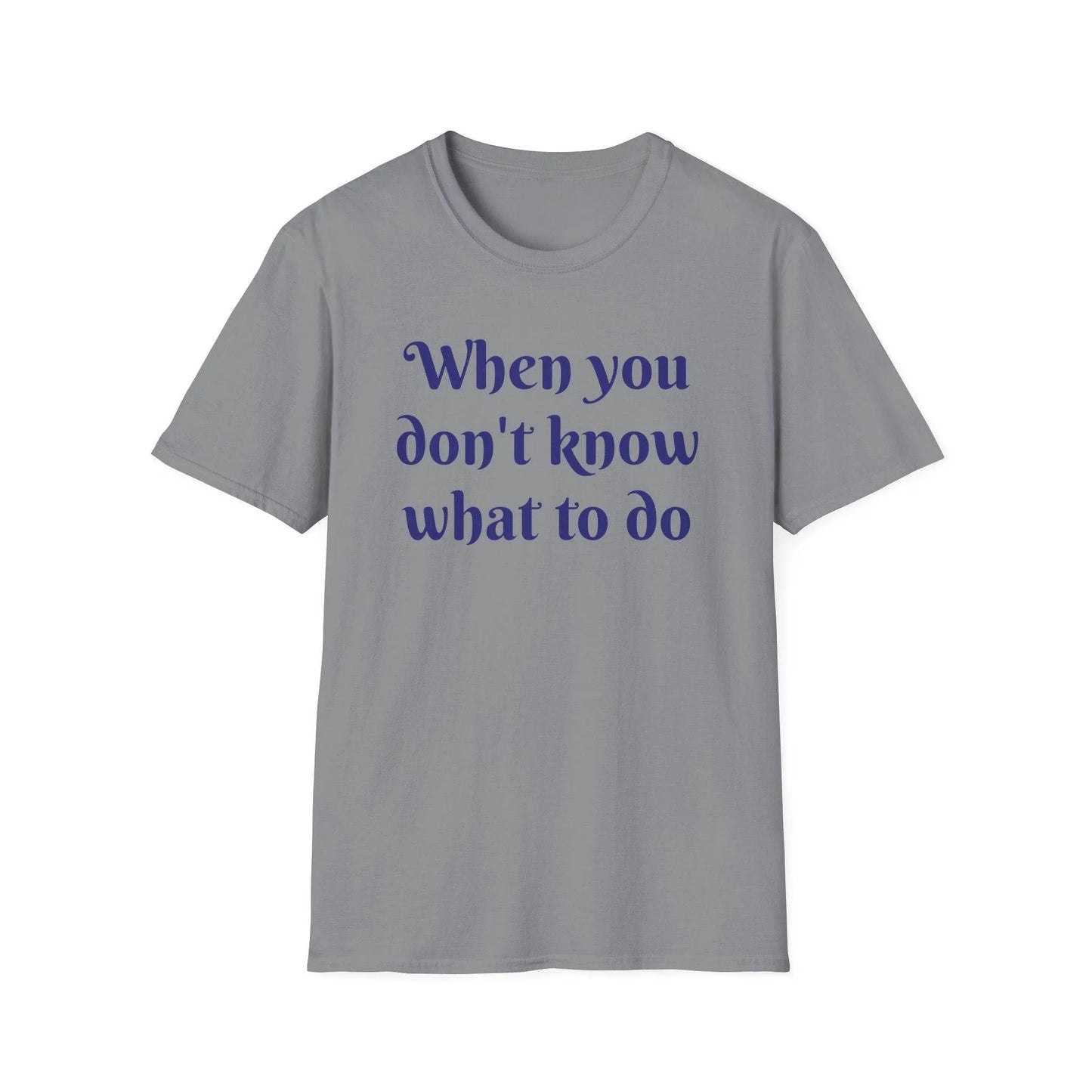 Unisex Softstyle T-Shirt - 'Just Breathe' - The Dreamer's Bookshop.