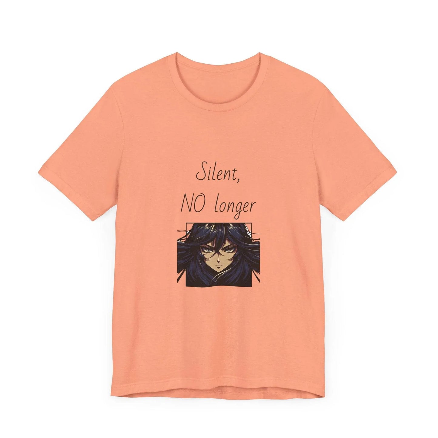 Fierce Survivor Unisex Short Sleeve Tee - Silent, NO longer - The Dreamer's Bookshop.
