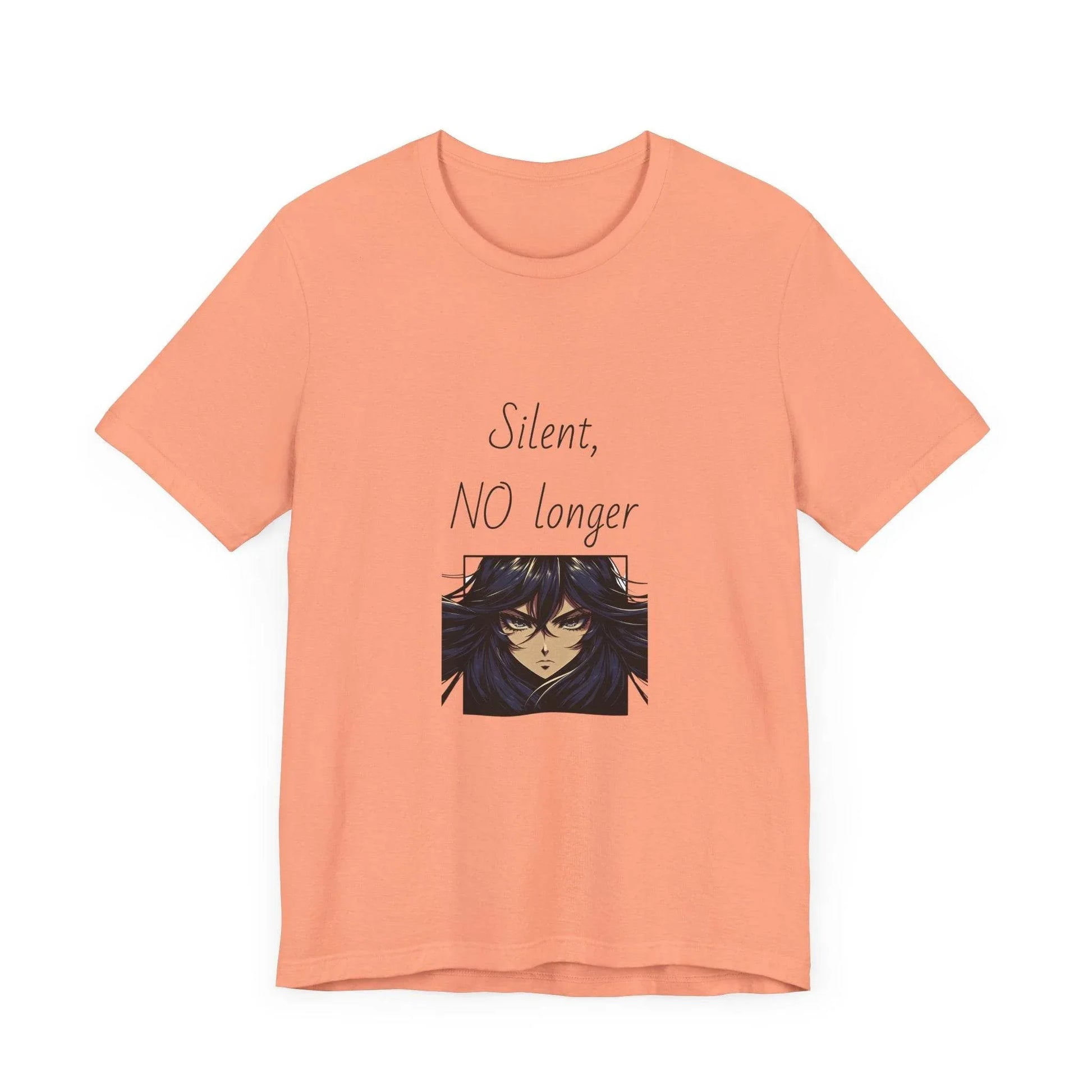 Fierce Survivor Unisex Short Sleeve Tee - Silent, NO longer - The Dreamer's Bookshop.