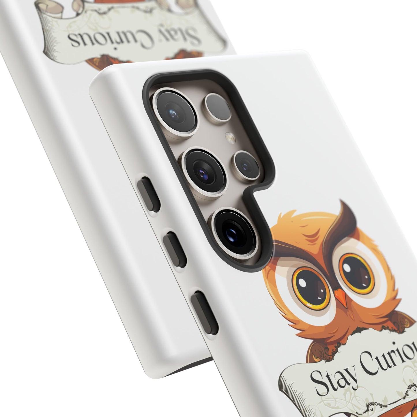 Inspired Phone Case with Stay Curious - The Dreamer's Bookshop Design