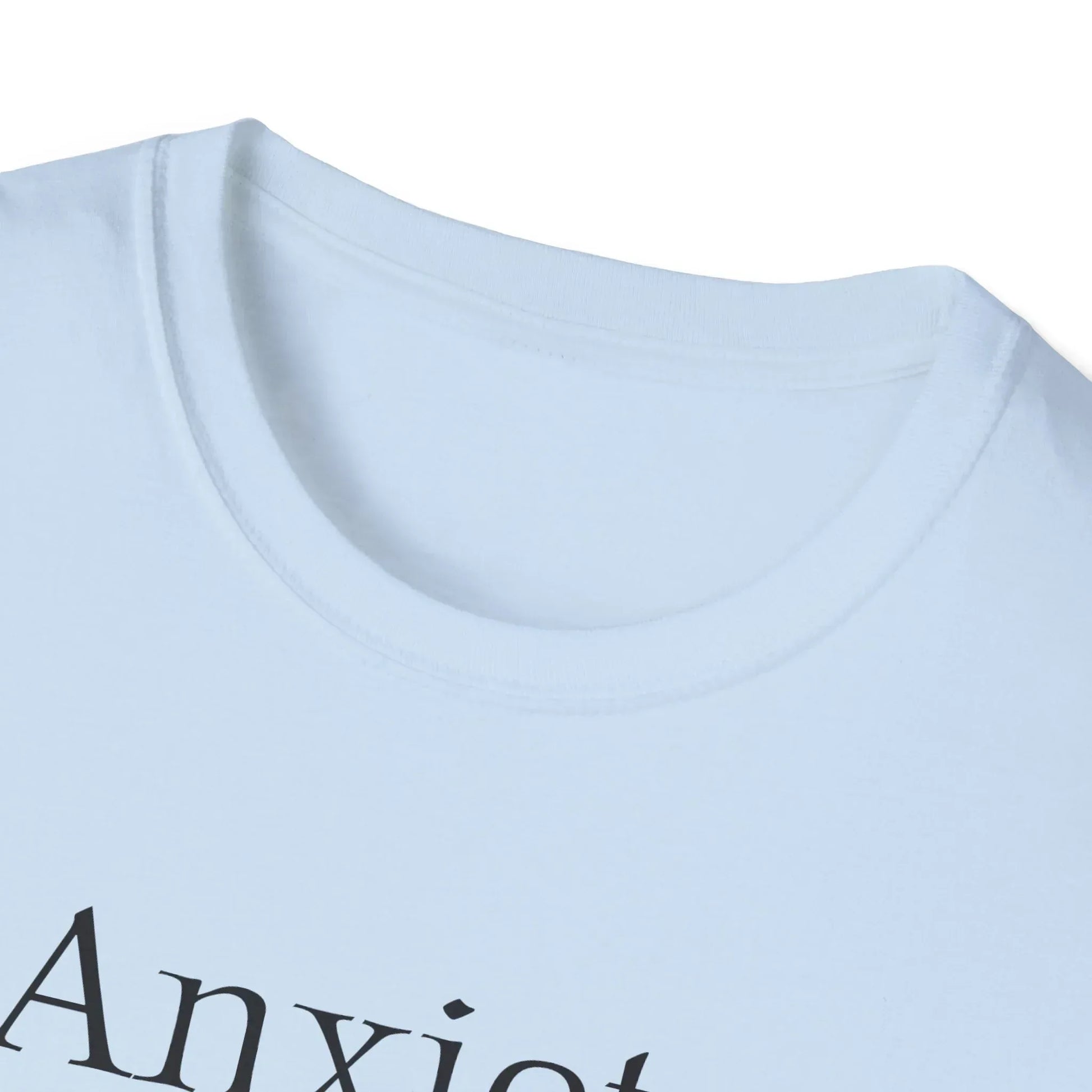 Anxiety Warrior Unisex Softstyle T-Shirt - Empowering Graphic Tee for Mental Health Awareness - The Dreamer's Bookshop.