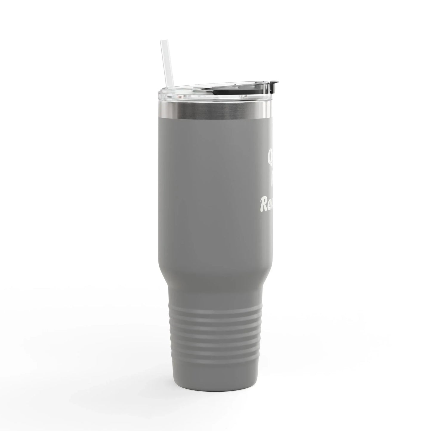 Insulated Travel Mug - "Quiet I'm Reading" - 40oz Coffee Cup for Book Lovers - The Dreamer's Bookshop.