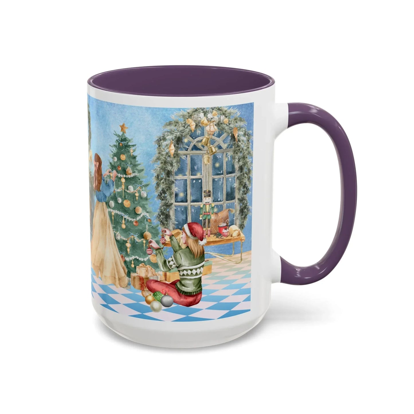 Christmas Tree Decoration Coffee Mug - 11oz & 15oz - tis the season - The Dreamer's Bookshop.