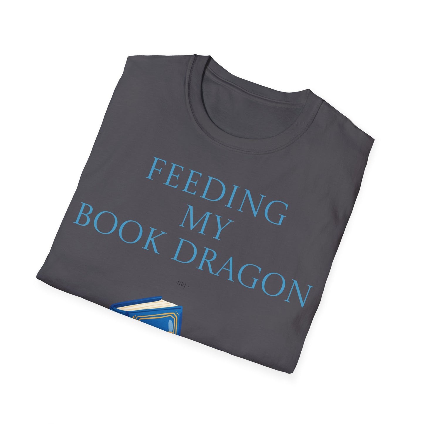 Unisex -Inspired T-Shirt - "Book Dragon" - Perfect for Book Lovers