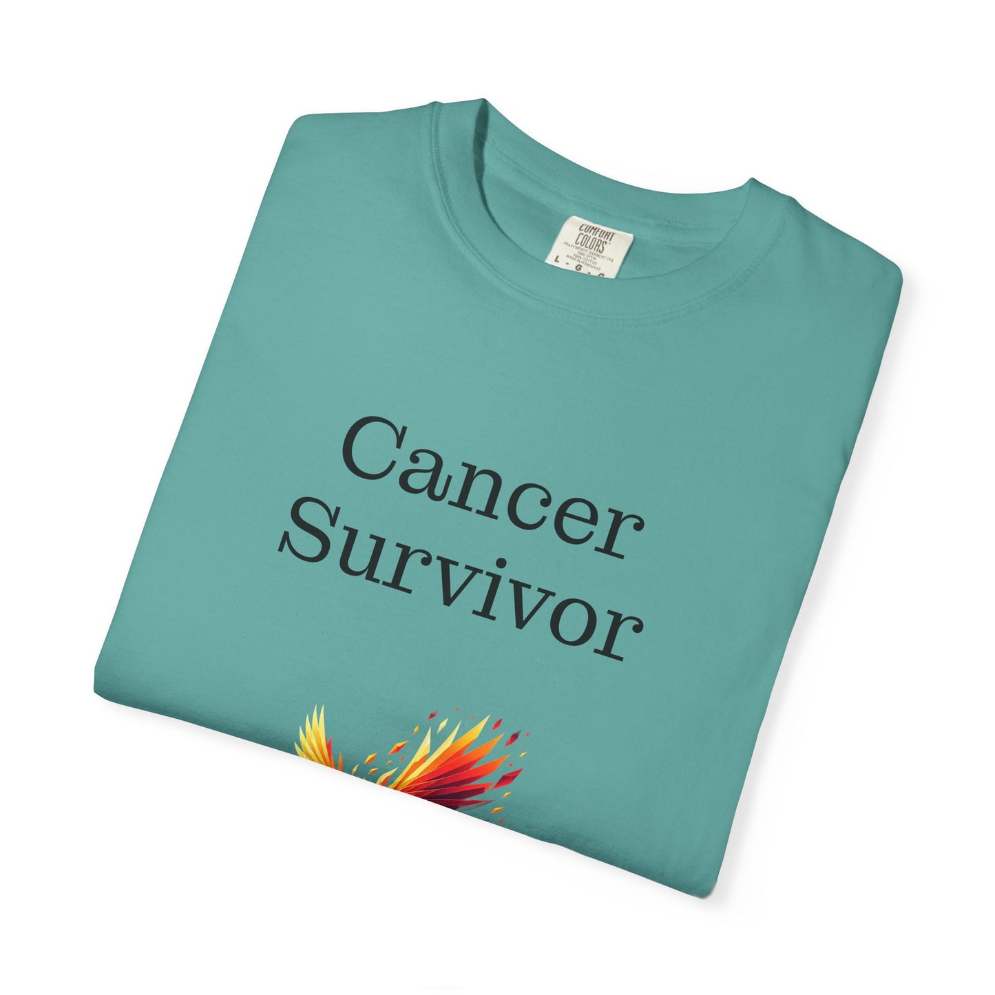 AU - Cancer Survivor Unisex Garment-Dyed T-Shirt - Empowering Supportive Apparel