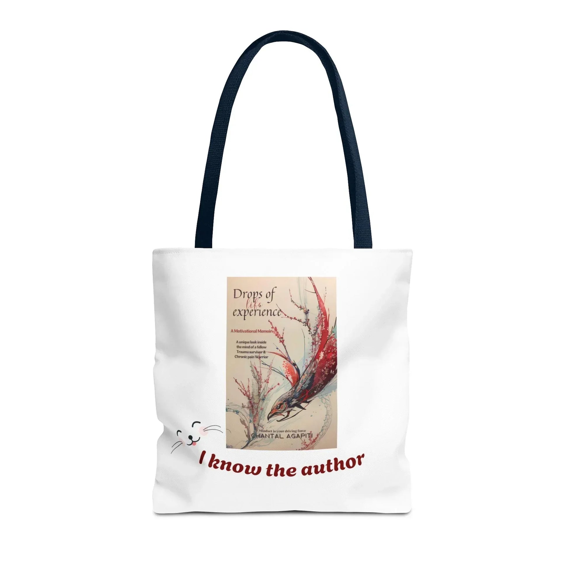 I Know the Author Tote Bag - Cozy Book lovers Design - The Dreamer's Bookshop.