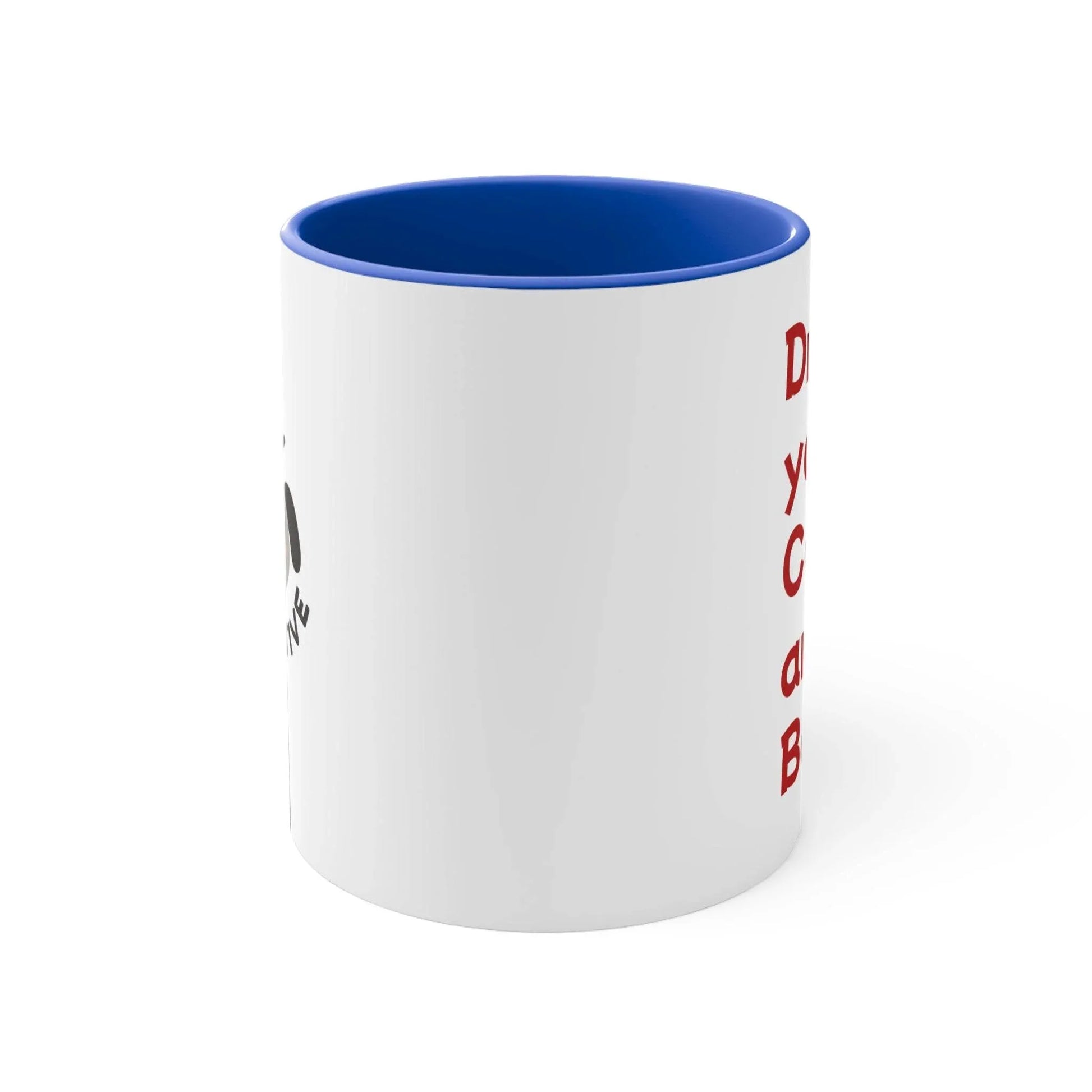Funny Dog Pawsitive Mug - 11oz Drink and Behave Coffee Cup - The Dreamer's Bookshop.