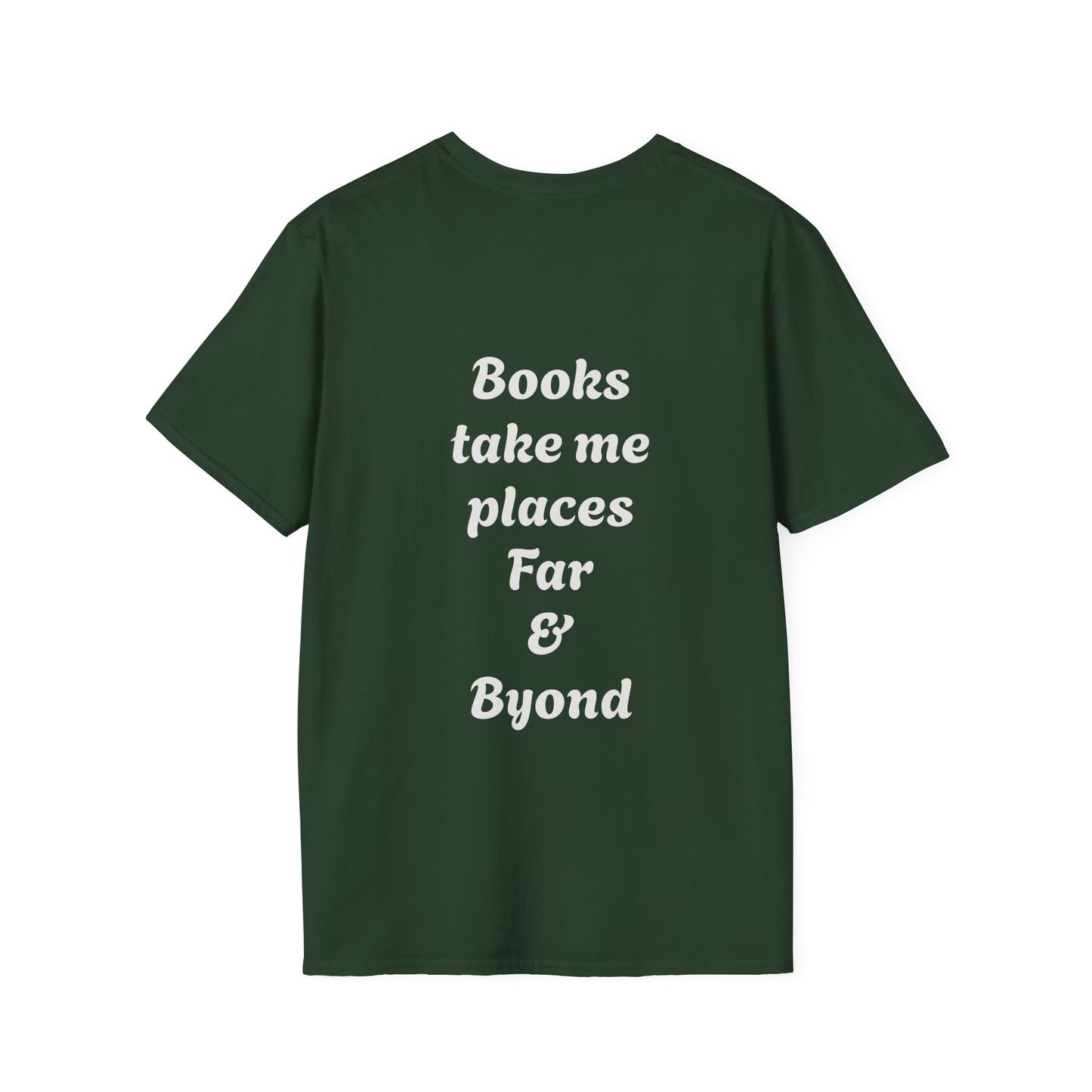 Unisex Travel-Inspired T-Shirt - "Whimsical Wordsmith" - Perfect for Book Lovers
