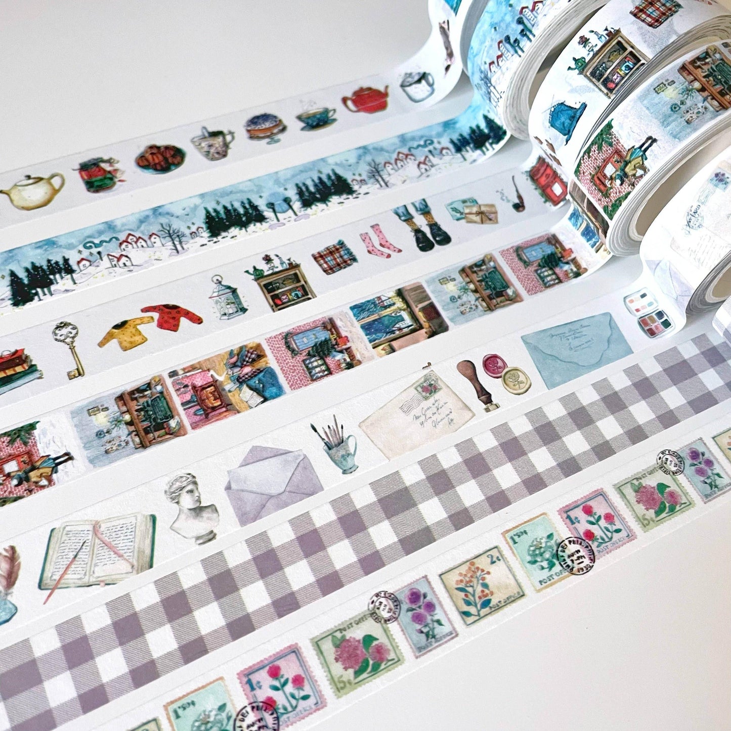 Penpaling Paula - Sneeuwdag - Washi Tape - The Dreamer's Bookshop.