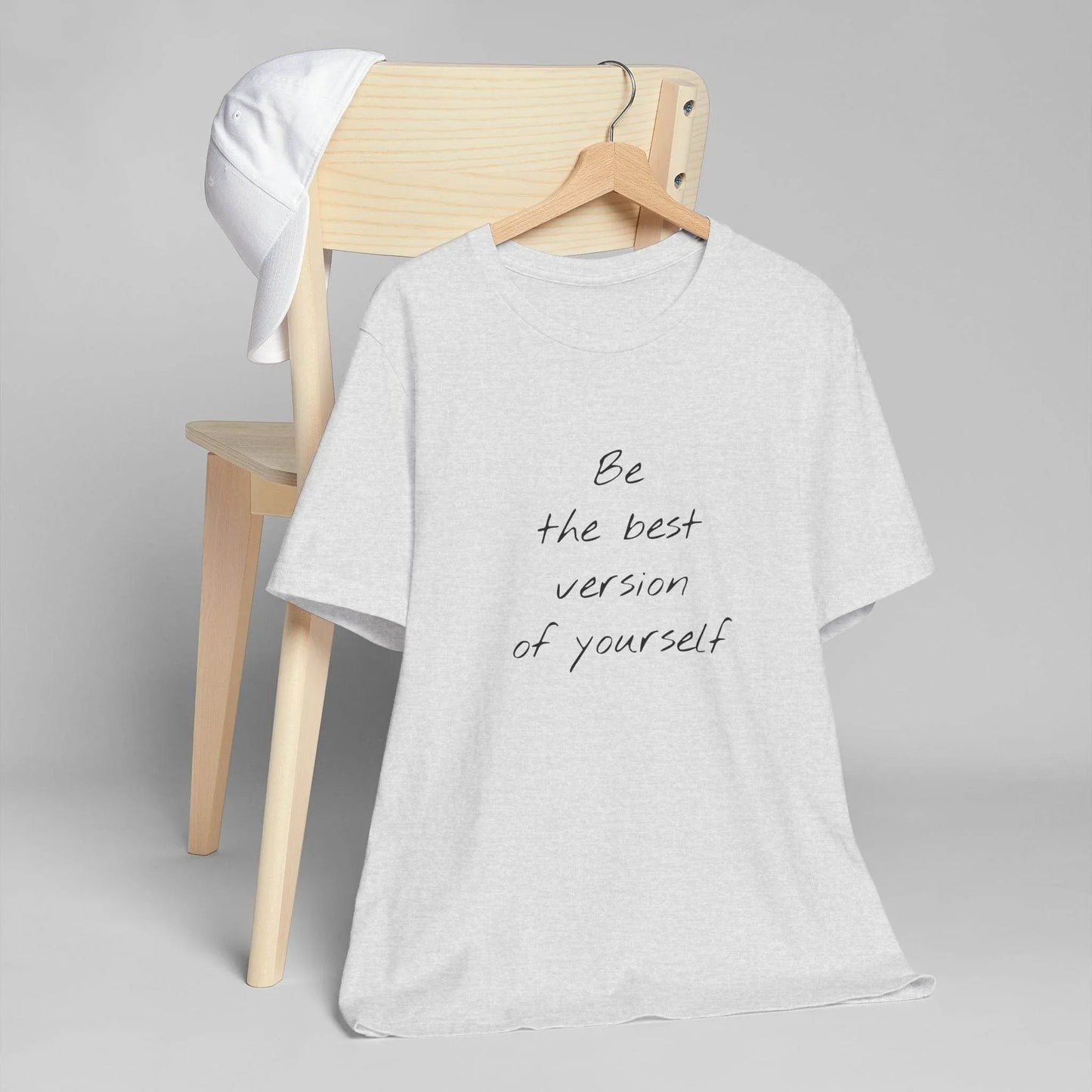 Inspirational Unisex Jersey T-Shirt - Be The Best Vibe - The Dreamer's Bookshop.