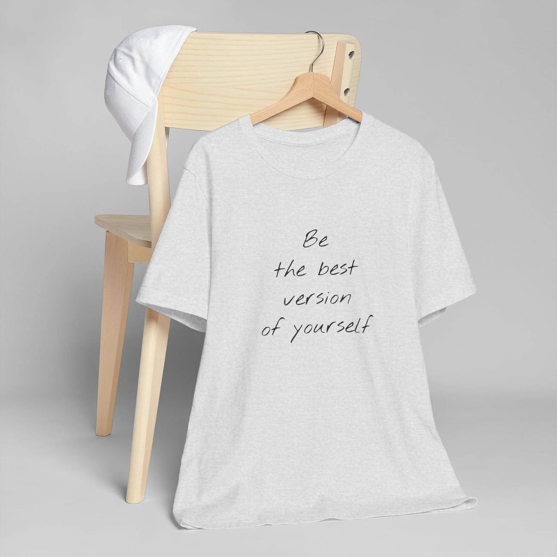 Inspirational Unisex Jersey T-Shirt - Be The Best Vibe - The Dreamer's Bookshop.