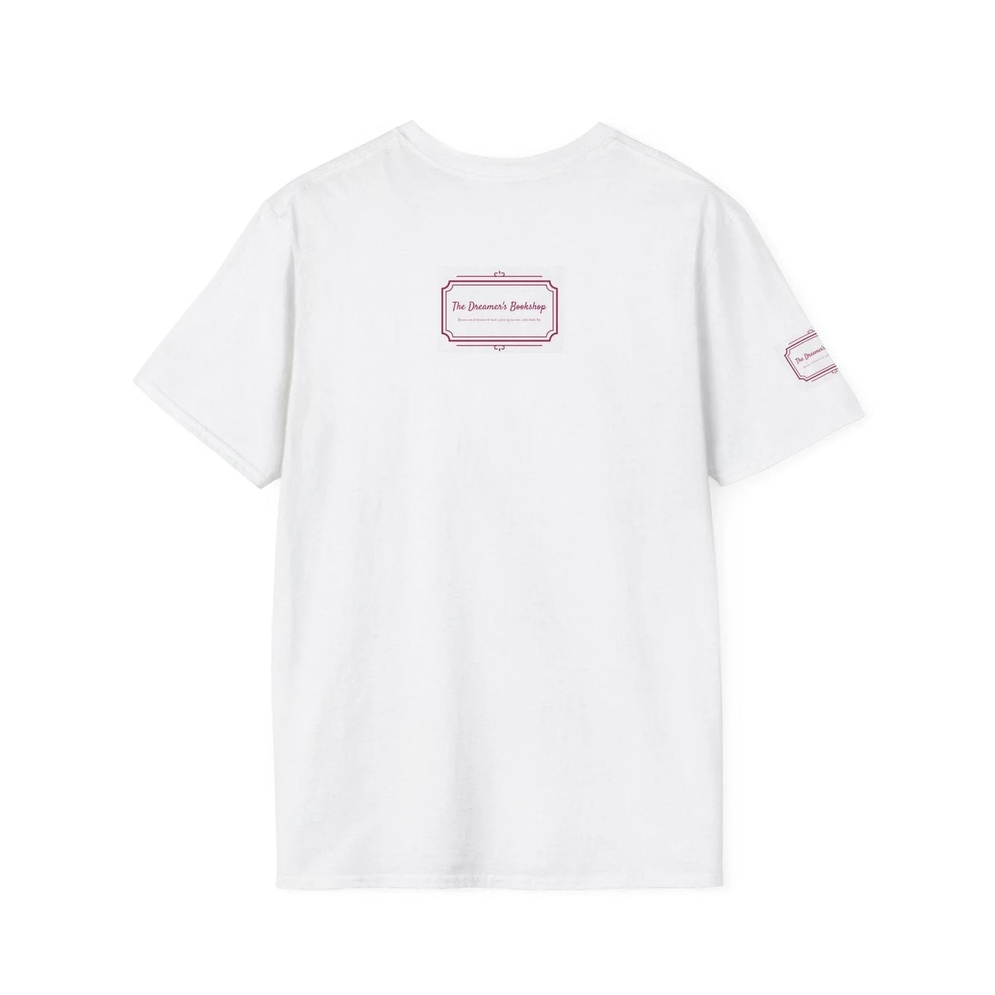 Inspirational Unisex Softstyle T-Shirt - 'Keep Breathing' Motivational Design - The Dreamer's Bookshop.