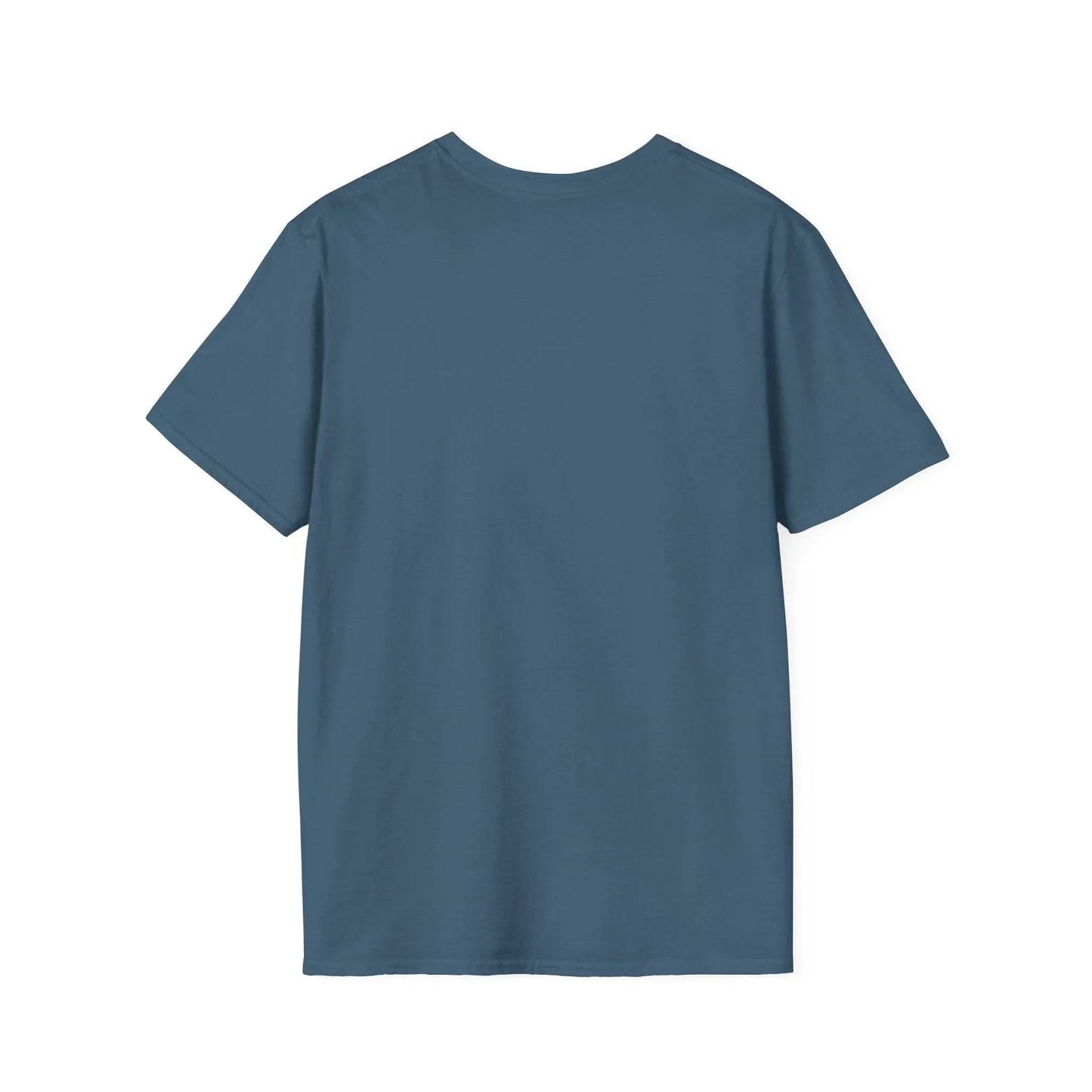 Unisex Softstyle T-Shirt - Vintage Cat Book Stack Booklover - The Dreamer's Bookshop.