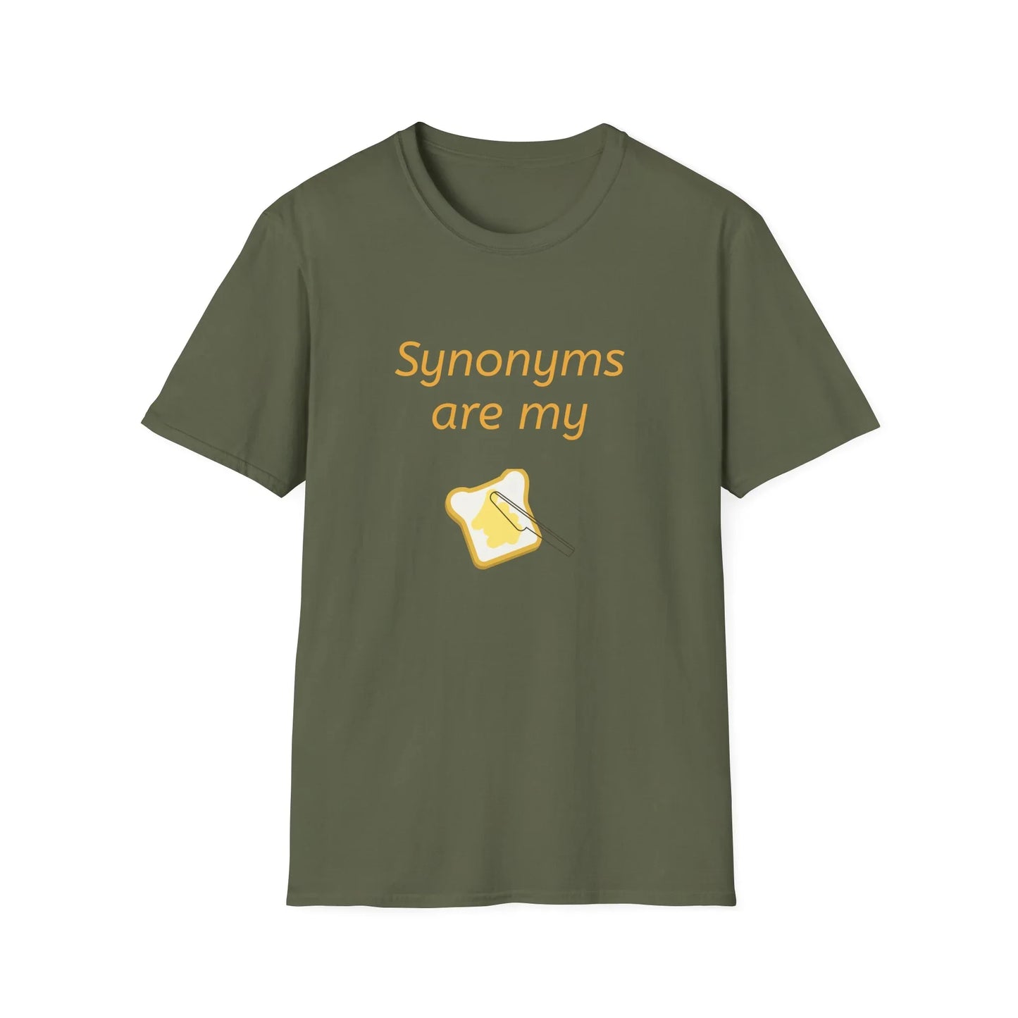 "Synonyms Are My Jam" Unisex Softstyle T-Shirt - Wordsmiths - The Dreamer's Bookshop.