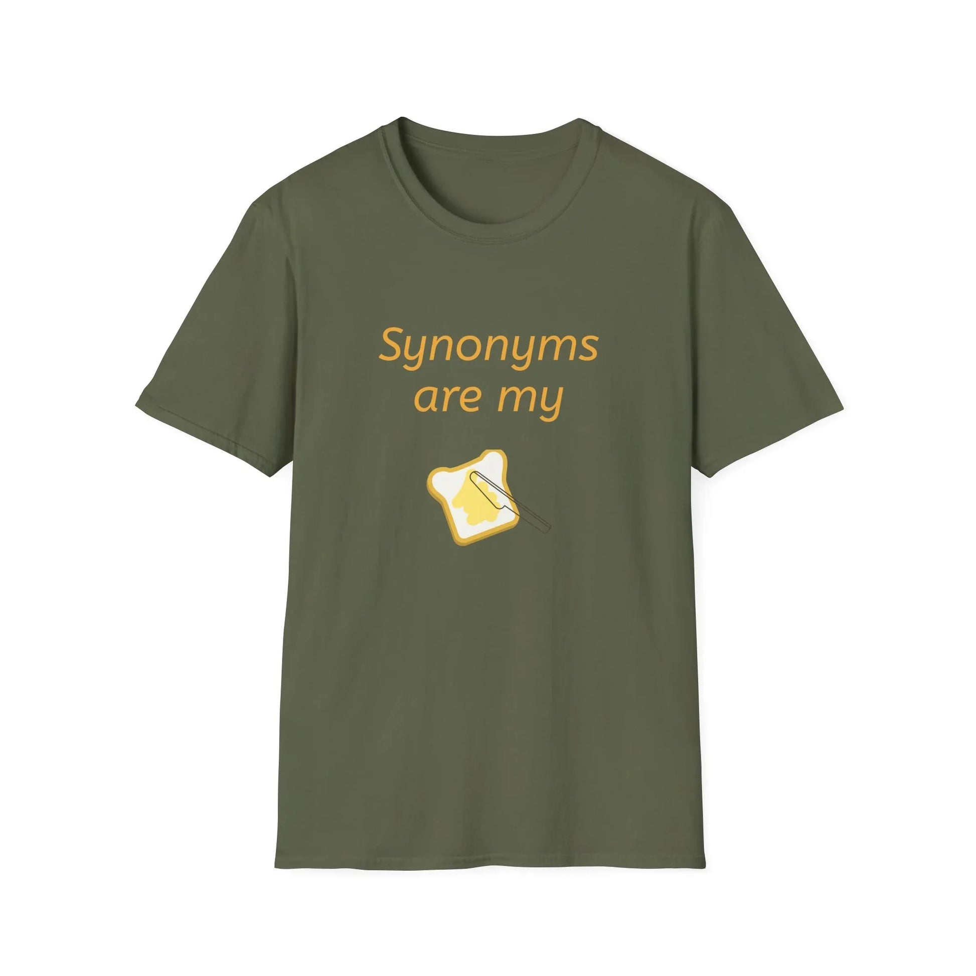 "Synonyms Are My Jam" Unisex Softstyle T-Shirt - Wordsmiths - The Dreamer's Bookshop.