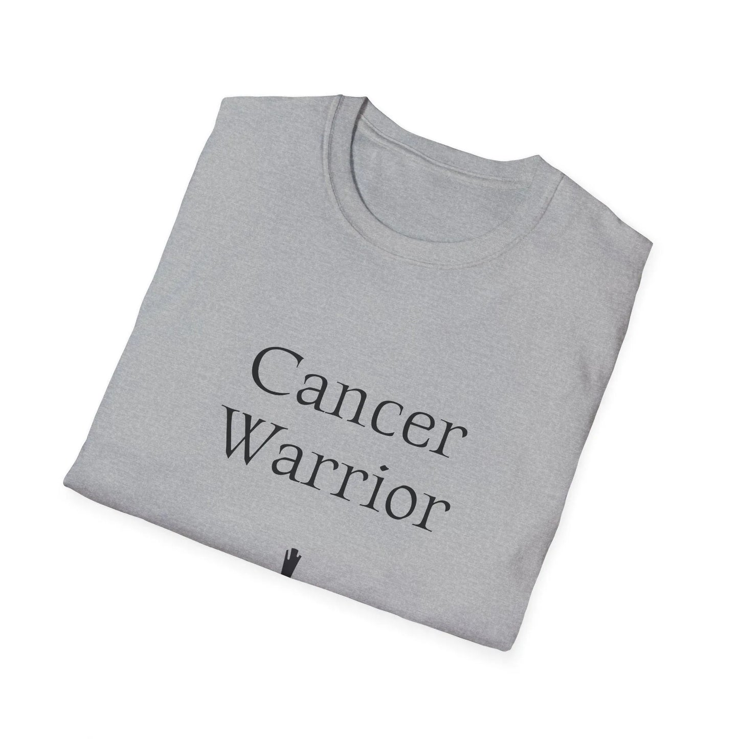 Cancer Warrior Unisex Softstyle T-Shirt - Empower Your Battle - The Dreamer's Bookshop.
