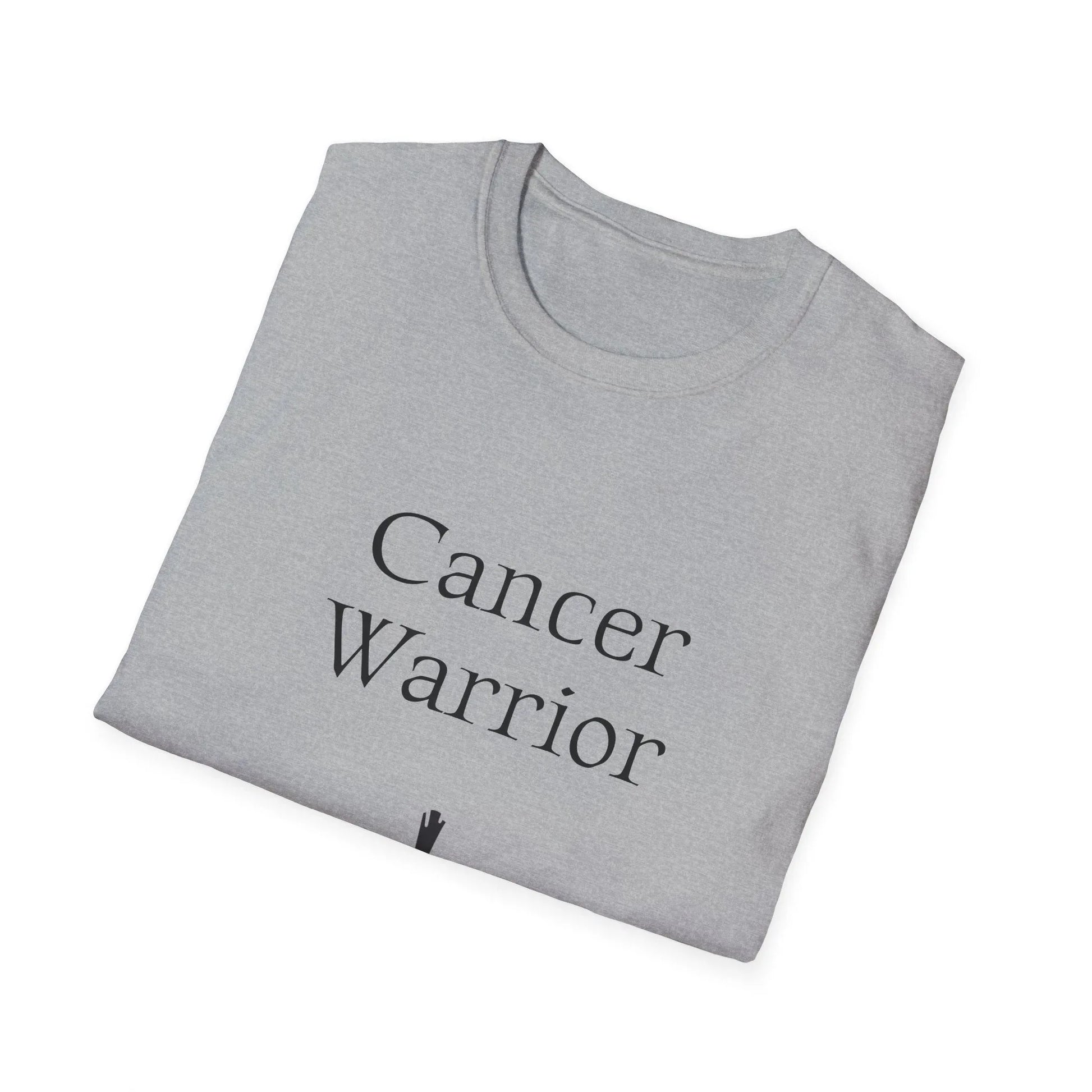 Cancer Warrior Unisex Softstyle T-Shirt - Empower Your Battle - The Dreamer's Bookshop.