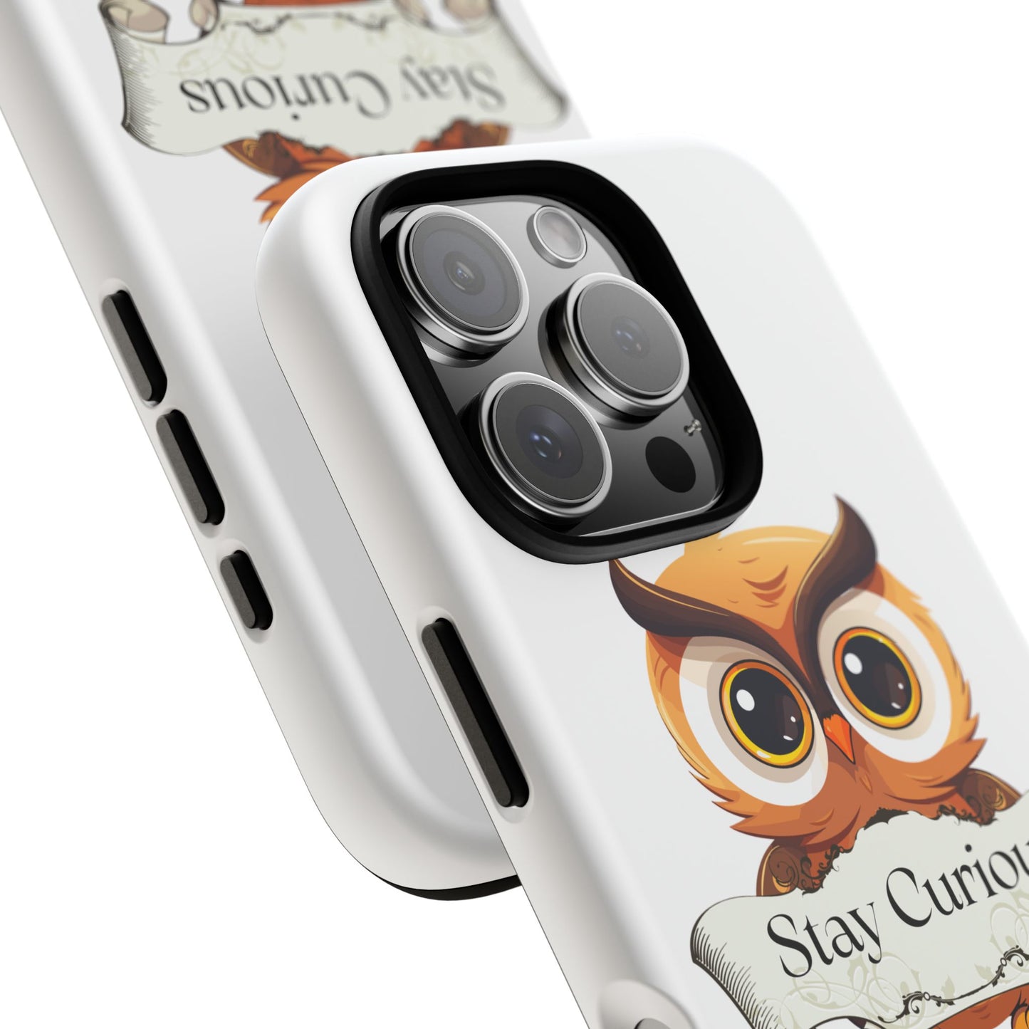 Inspired Phone Case with Stay Curious - The Dreamer's Bookshop Design