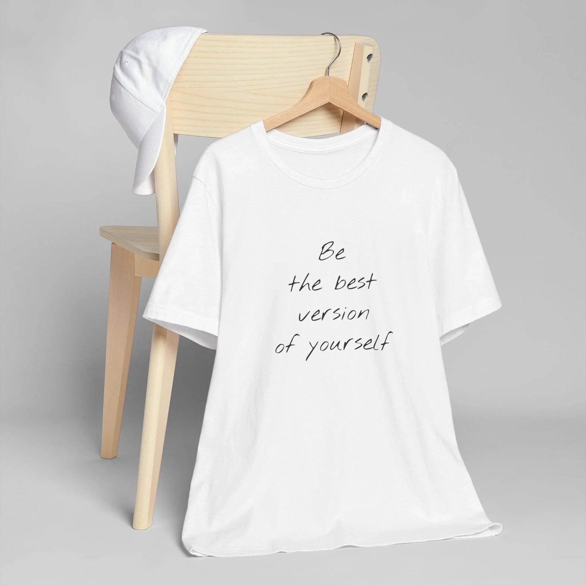 Inspirational Unisex Jersey T-Shirt - Be The Best Vibe - The Dreamer's Bookshop.