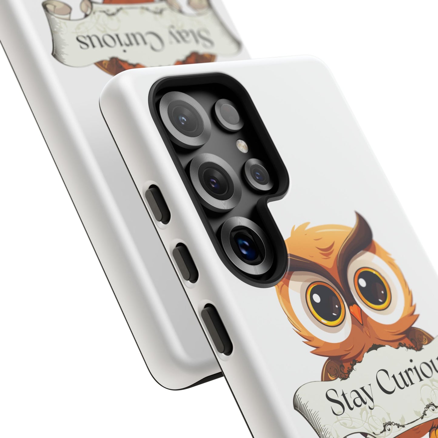 Inspired Phone Case with Stay Curious - The Dreamer's Bookshop Design