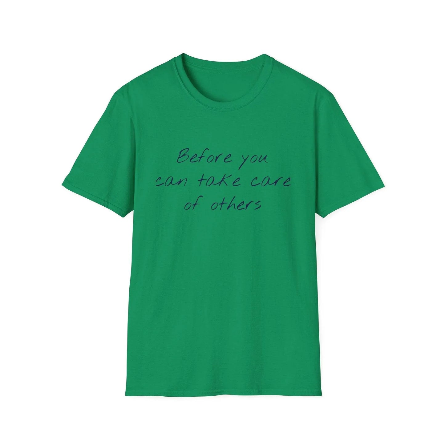 Unisex Softstyle T-Shirt - 'Take Care' Inspirational - The Dreamer's Bookshop.