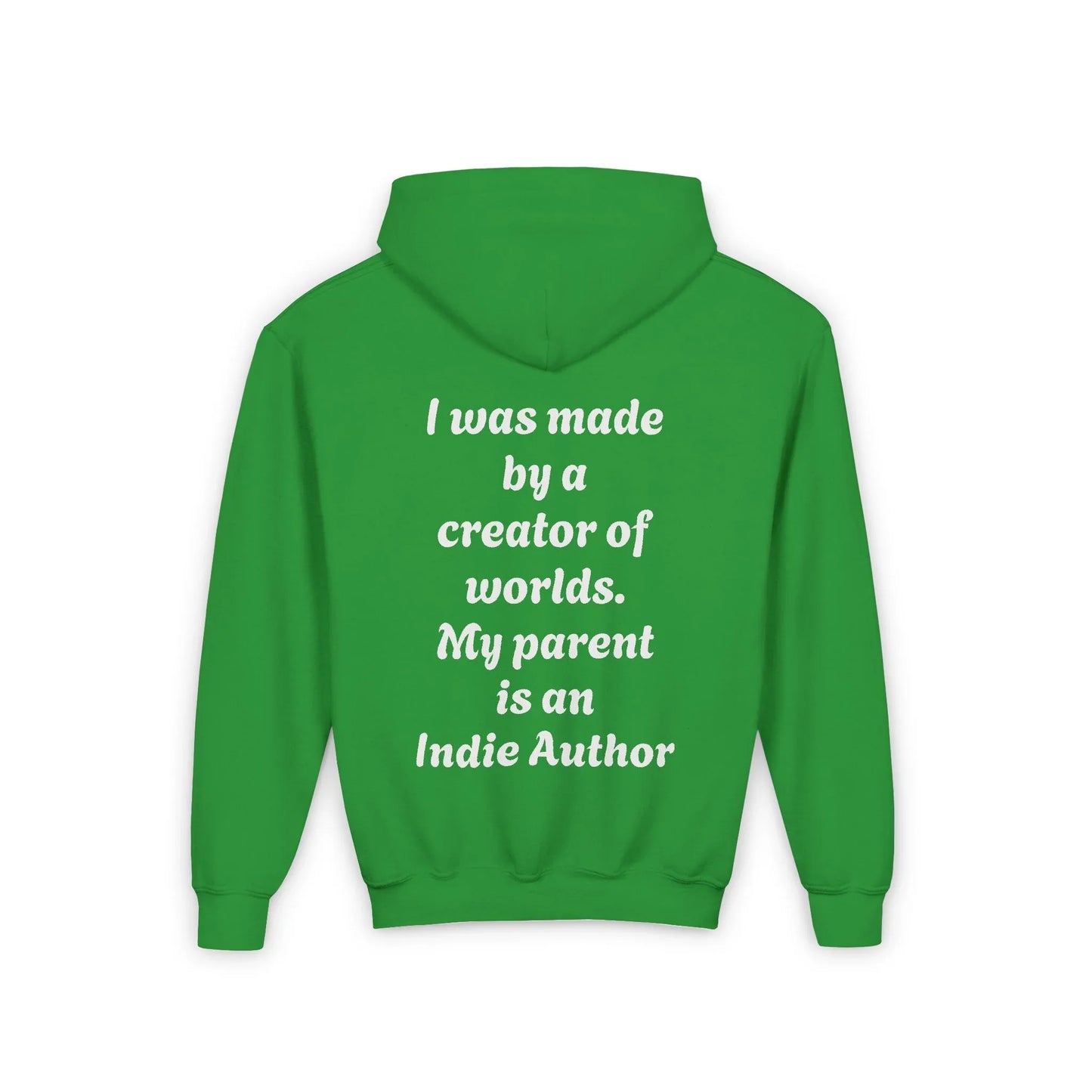 US (Ww) - Youth Heavy Blend Hooded Sweatshirt - "Born to be Original" & "Created by a Creator of Worlds" - The Dreamer's Bookshop.