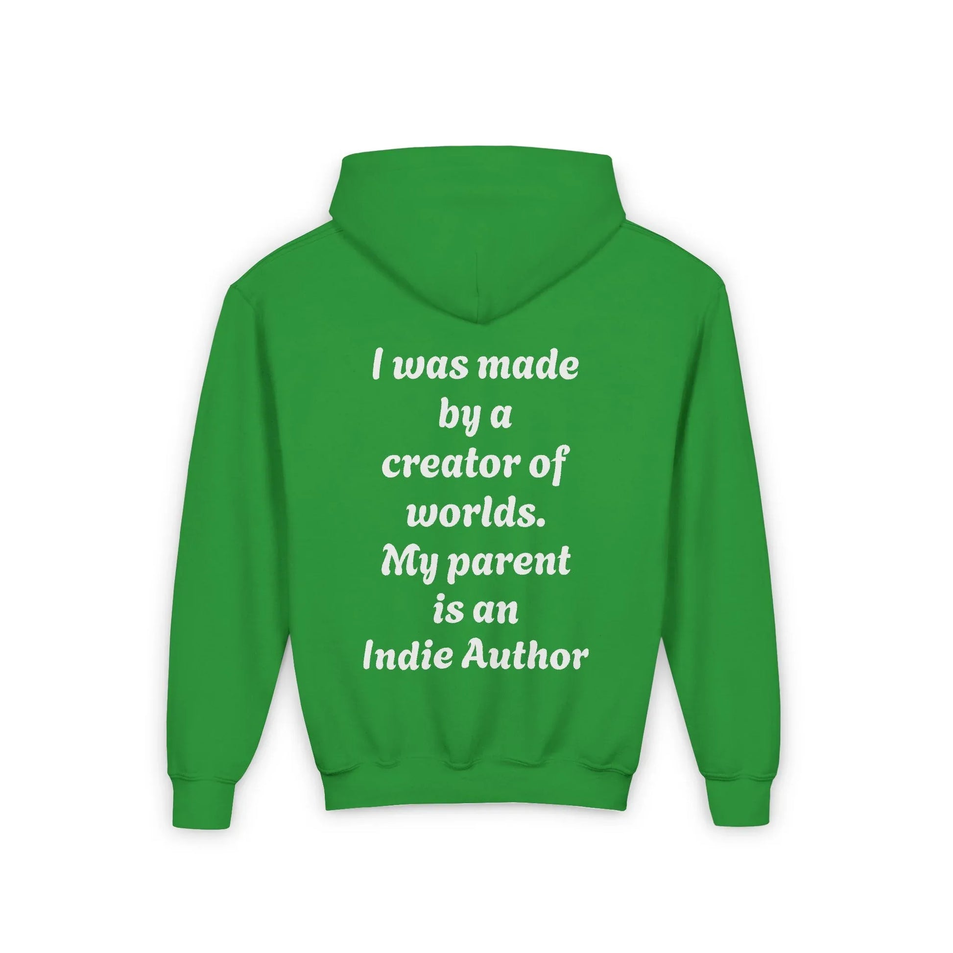 US (Ww) - Youth Heavy Blend Hooded Sweatshirt - "Born to be Original" & "Created by a Creator of Worlds" - The Dreamer's Bookshop.