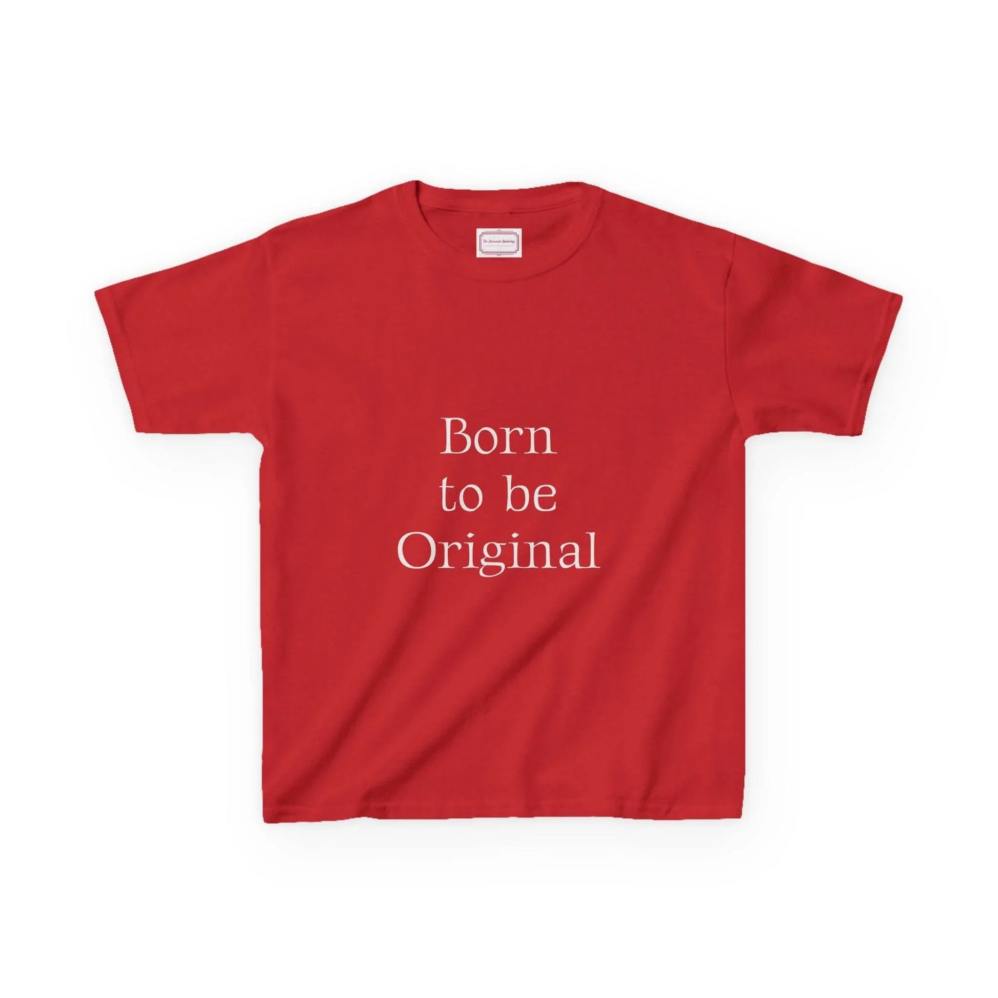 US (Ww) Kids Creative Spirit Tee - 'Born to be Original' - The Dreamer's Bookshop.