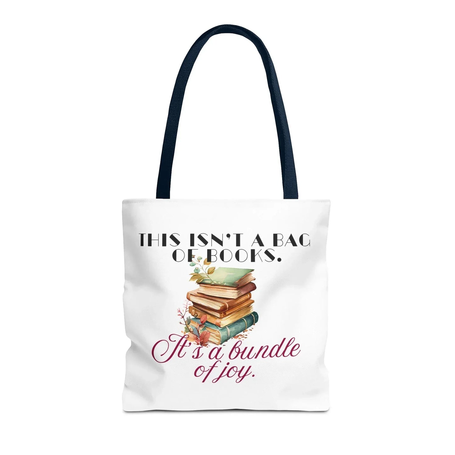 This isn't a Bag of Books - Tote Bag - Cozy Autumn Design - The Dreamer's Bookshop.