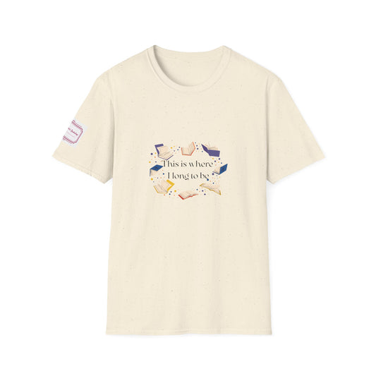 Inspirational Unisex Softstyle T-Shirt - Where I Long to Be