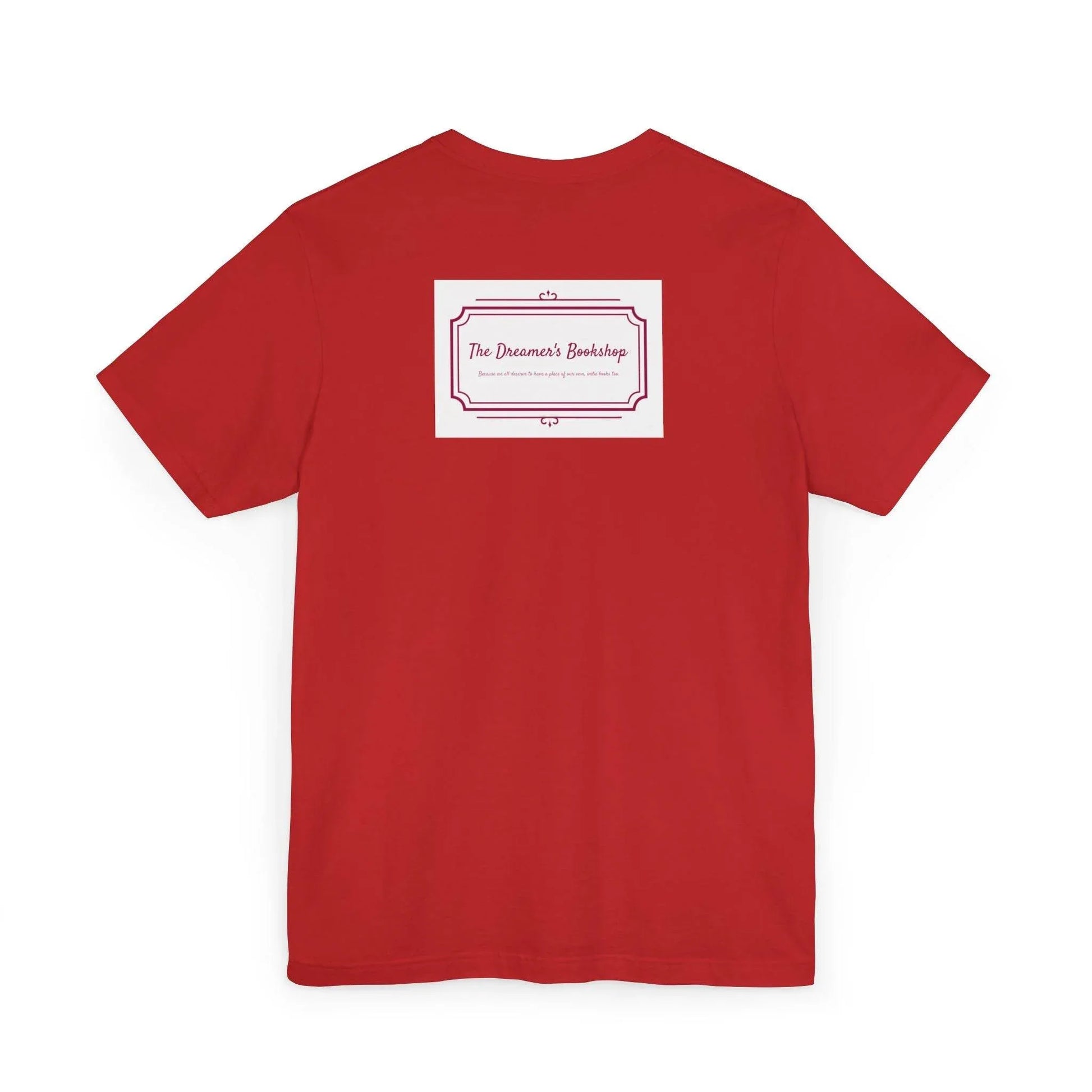 Inspirational Unisex Jersey T-Shirt - In our bookshop Vibe - The Dreamer's Bookshop.