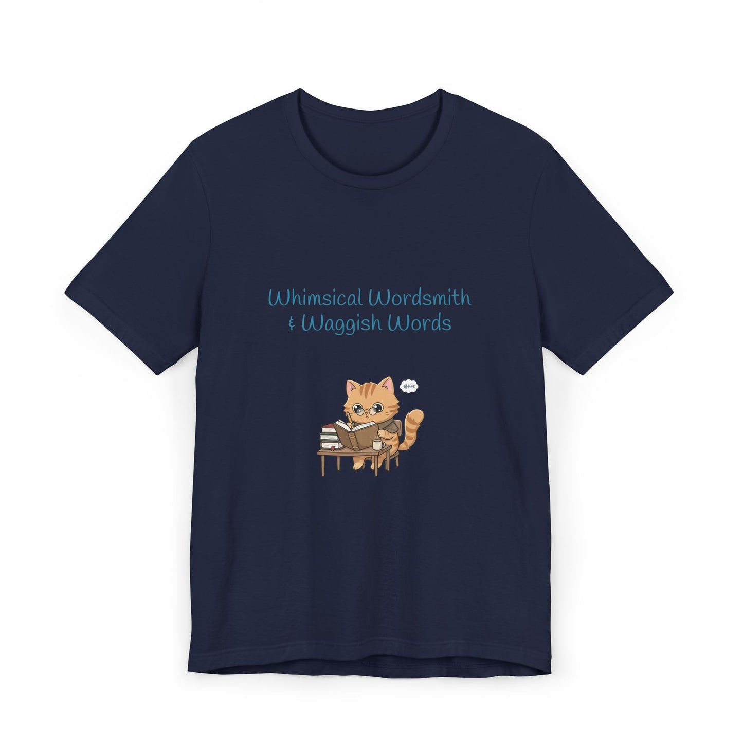 Unisex Jersey T-Shirt - 'Whimsical Wordsmith' Book lovers
