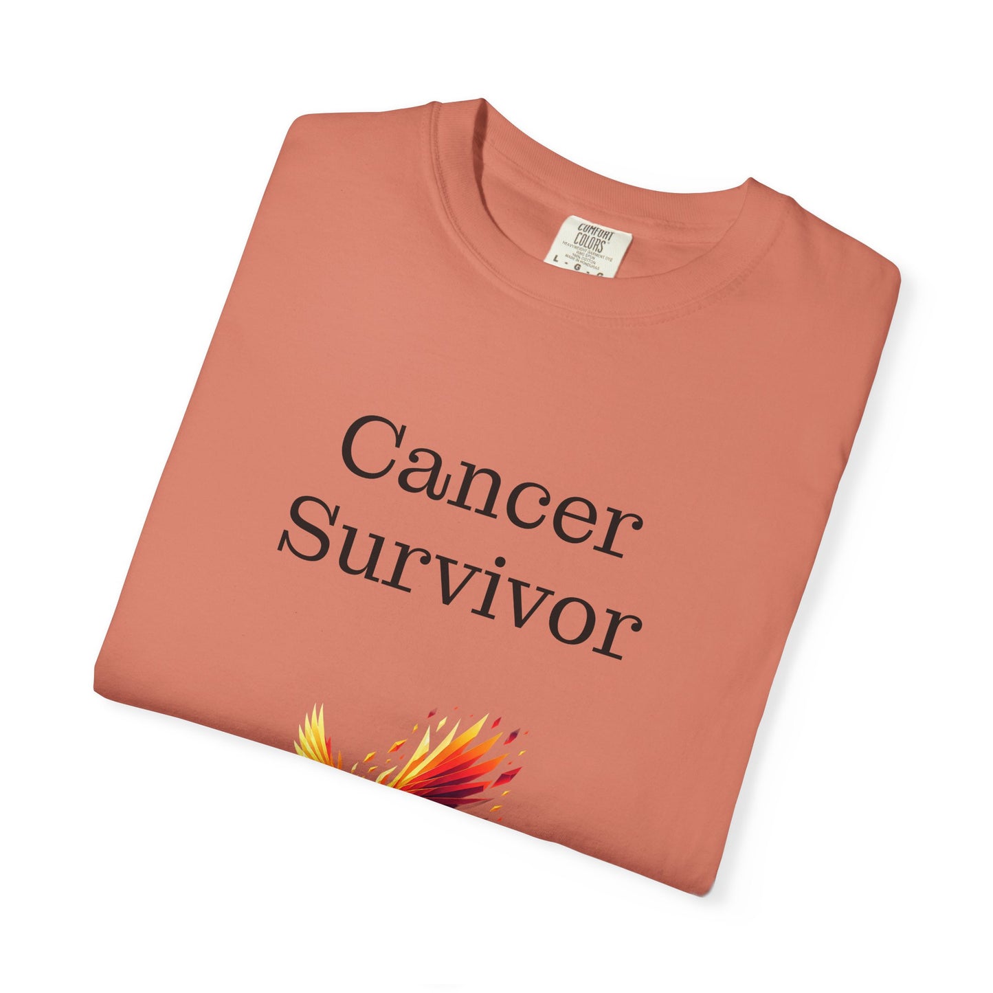 AU - Cancer Survivor Unisex Garment-Dyed T-Shirt - Empowering Supportive Apparel
