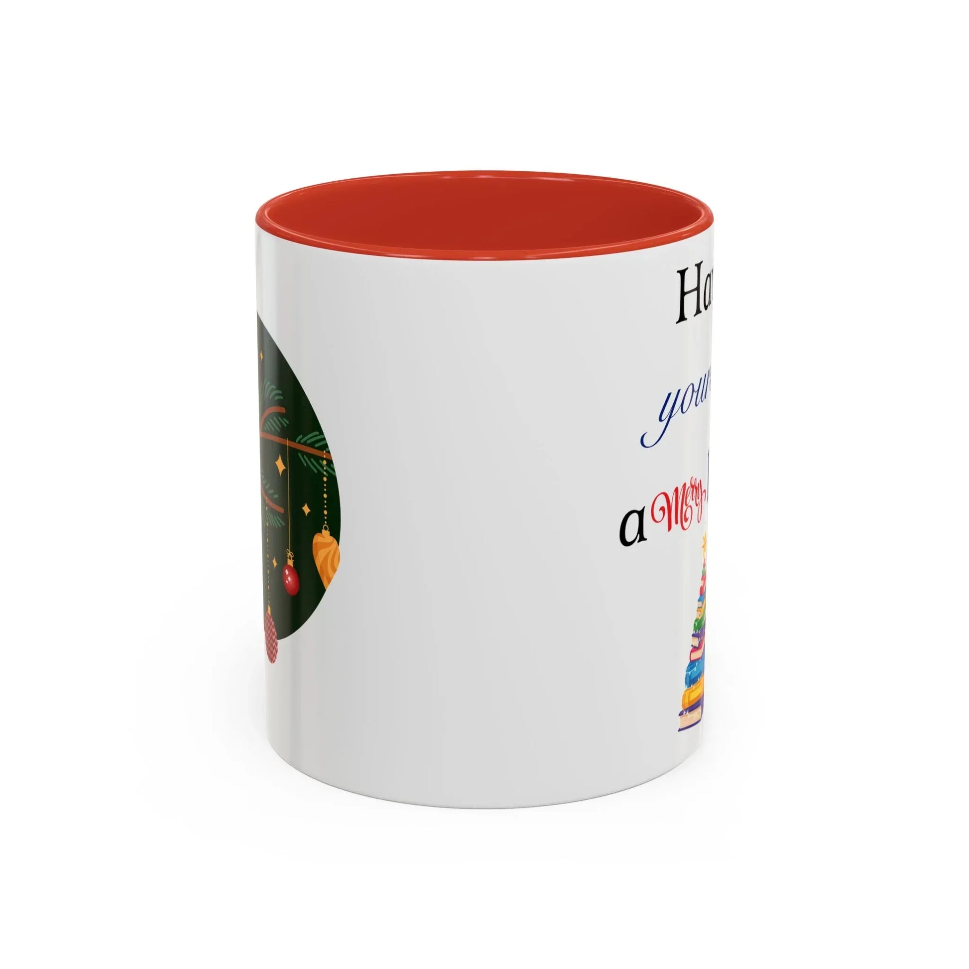 A Merry Little Bookmas - Coffee Mug - Gift for Book Lovers - The Dreamer's Bookshop.