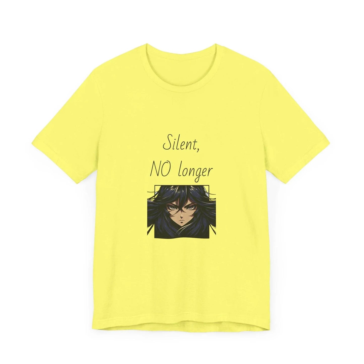 Fierce Survivor Unisex Short Sleeve Tee - Silent, NO longer - The Dreamer's Bookshop.