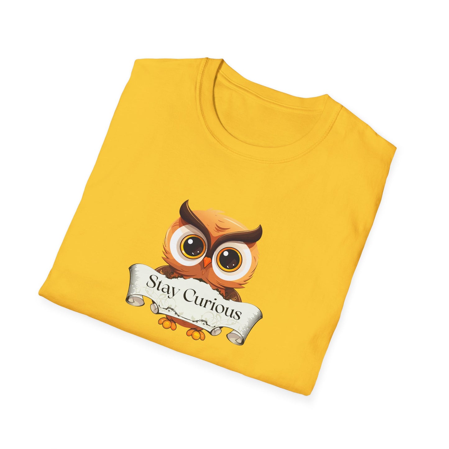 Inspirational Unisex Softstyle T-Shirt - Stay Curious