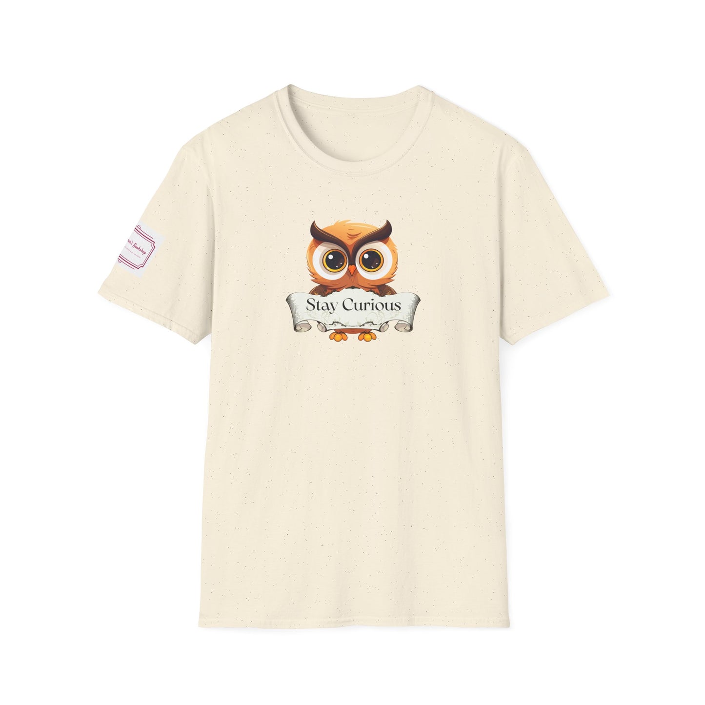 Unisex T-Shirt - "Stay Curious" for Book Lovers