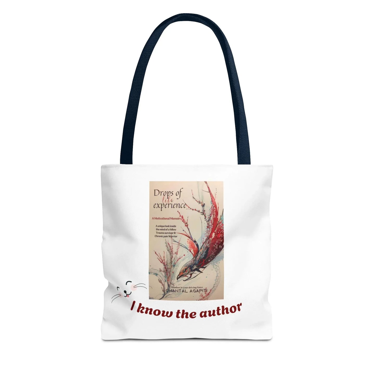 I Know the Author Tote Bag - Cozy Book lovers Design - The Dreamer's Bookshop.