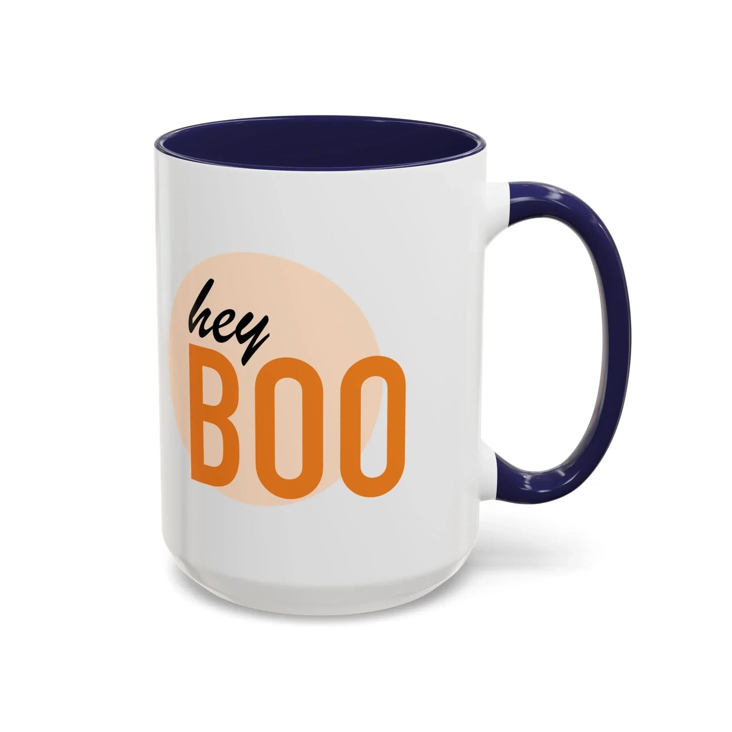 Hey Boo Spooky Coffee Mug - 11oz & 15oz Halloween - The Dreamer's Bookshop.